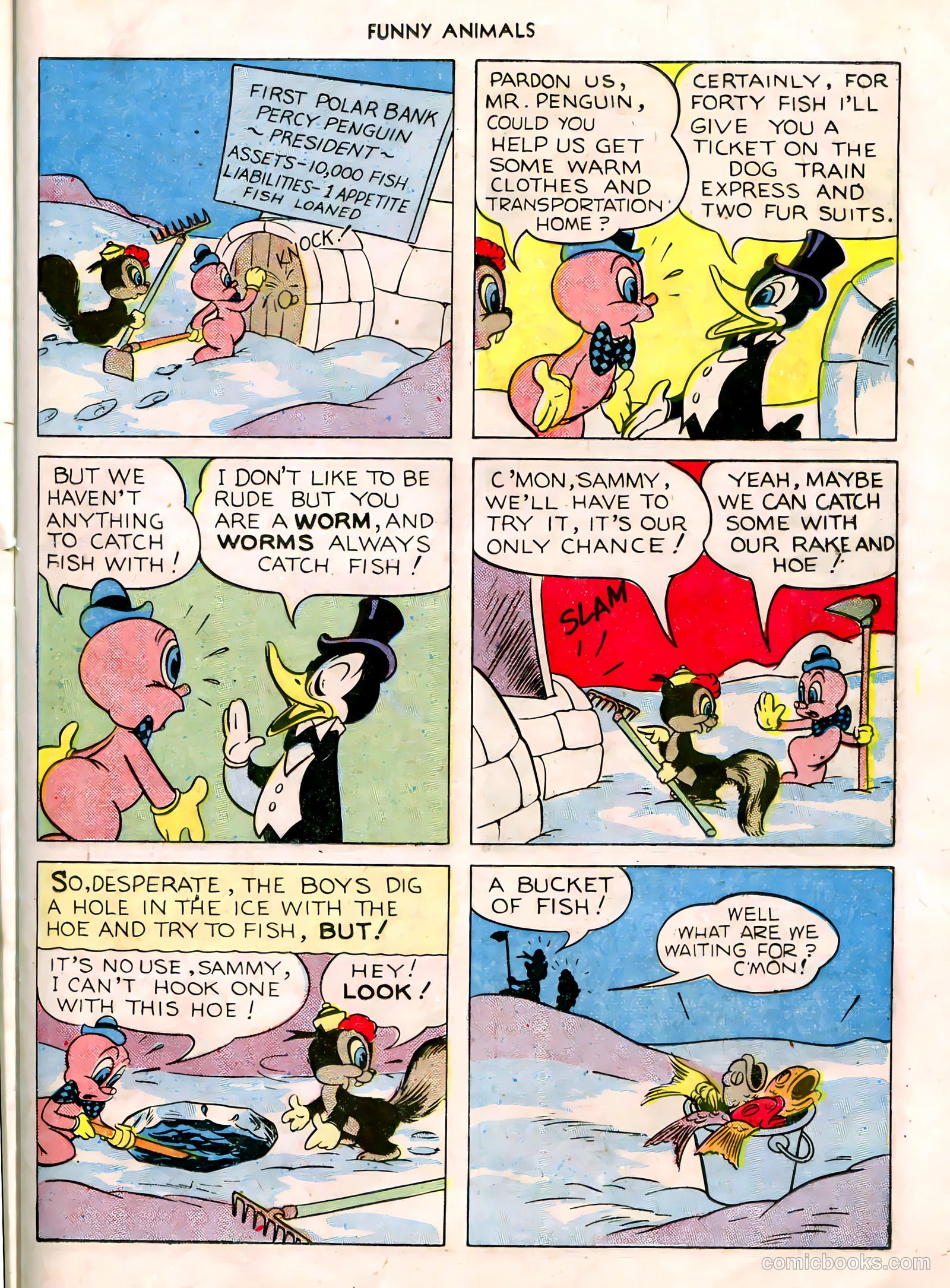Fawcett's Funny Animals #15 (1944) — page 35 of 52