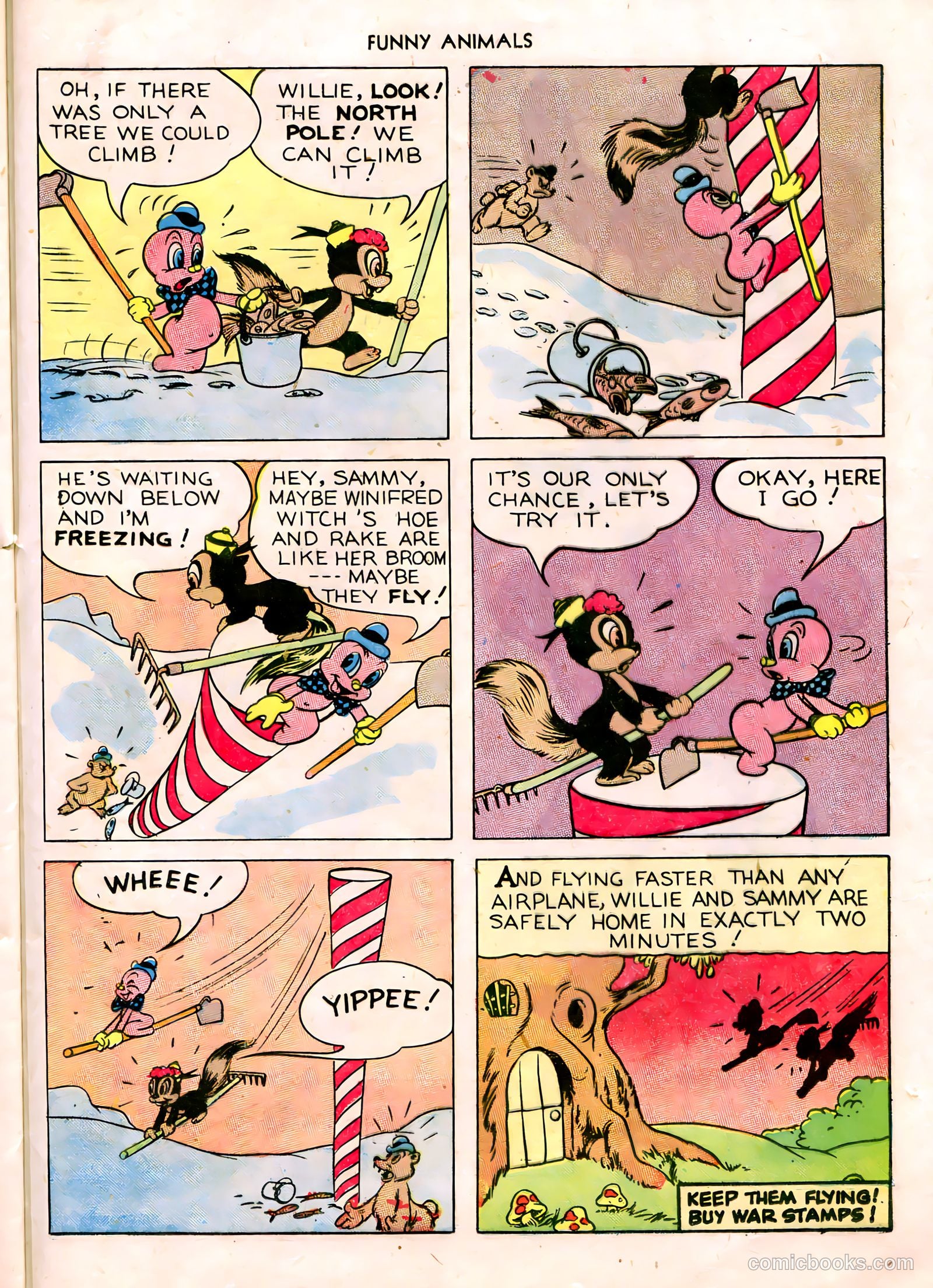Fawcett's Funny Animals #15 (1944) — page 37 of 52