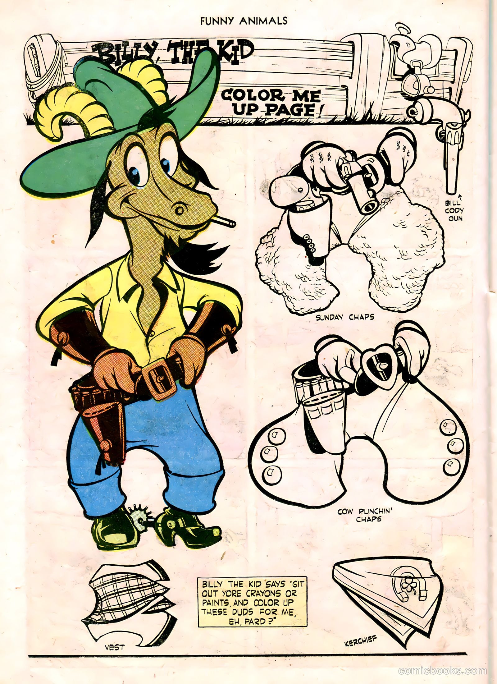 Fawcett's Funny Animals #15 (1944) — page 38 of 52