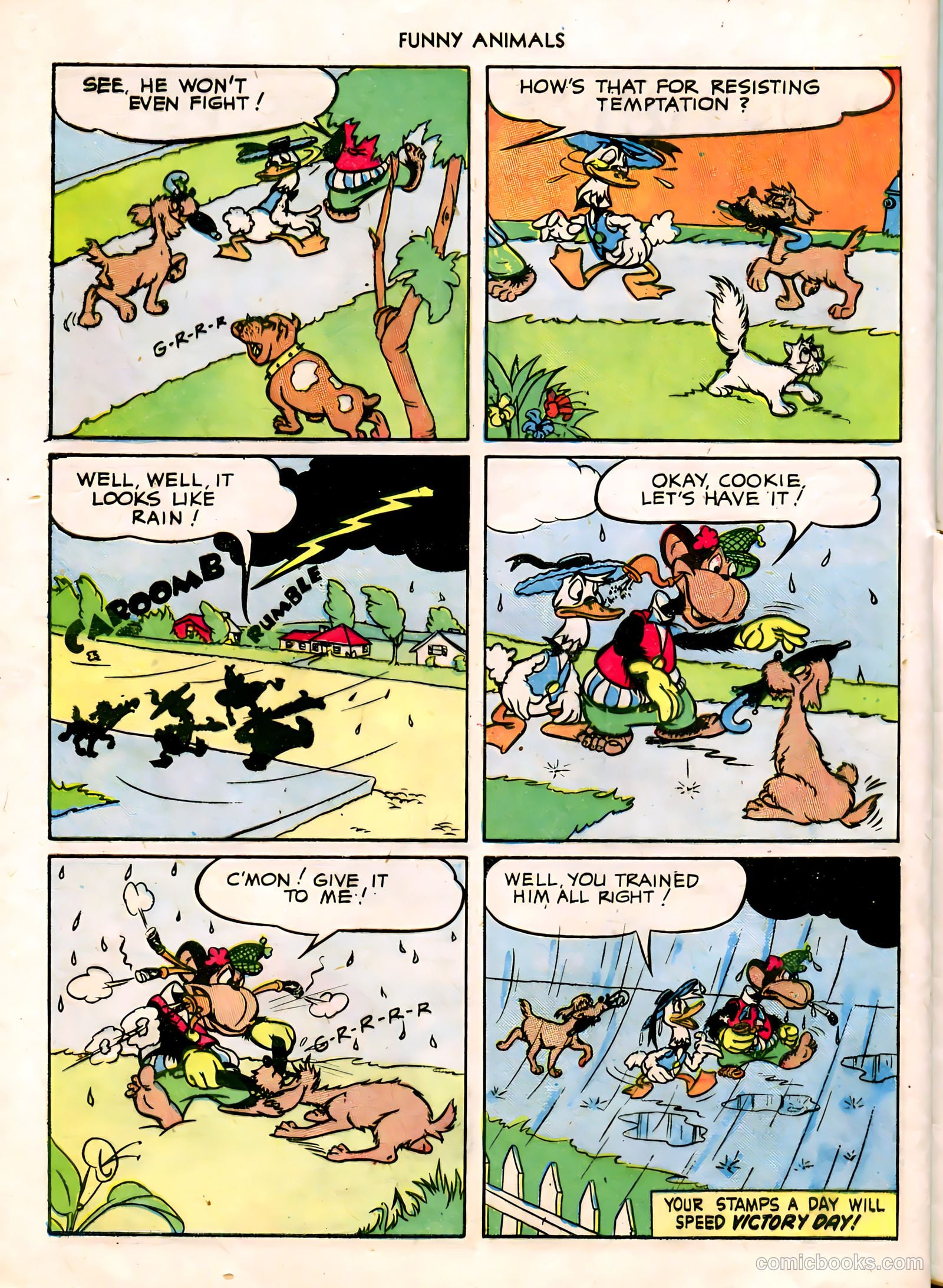 Fawcett's Funny Animals #15 (1944) — page 40 of 52