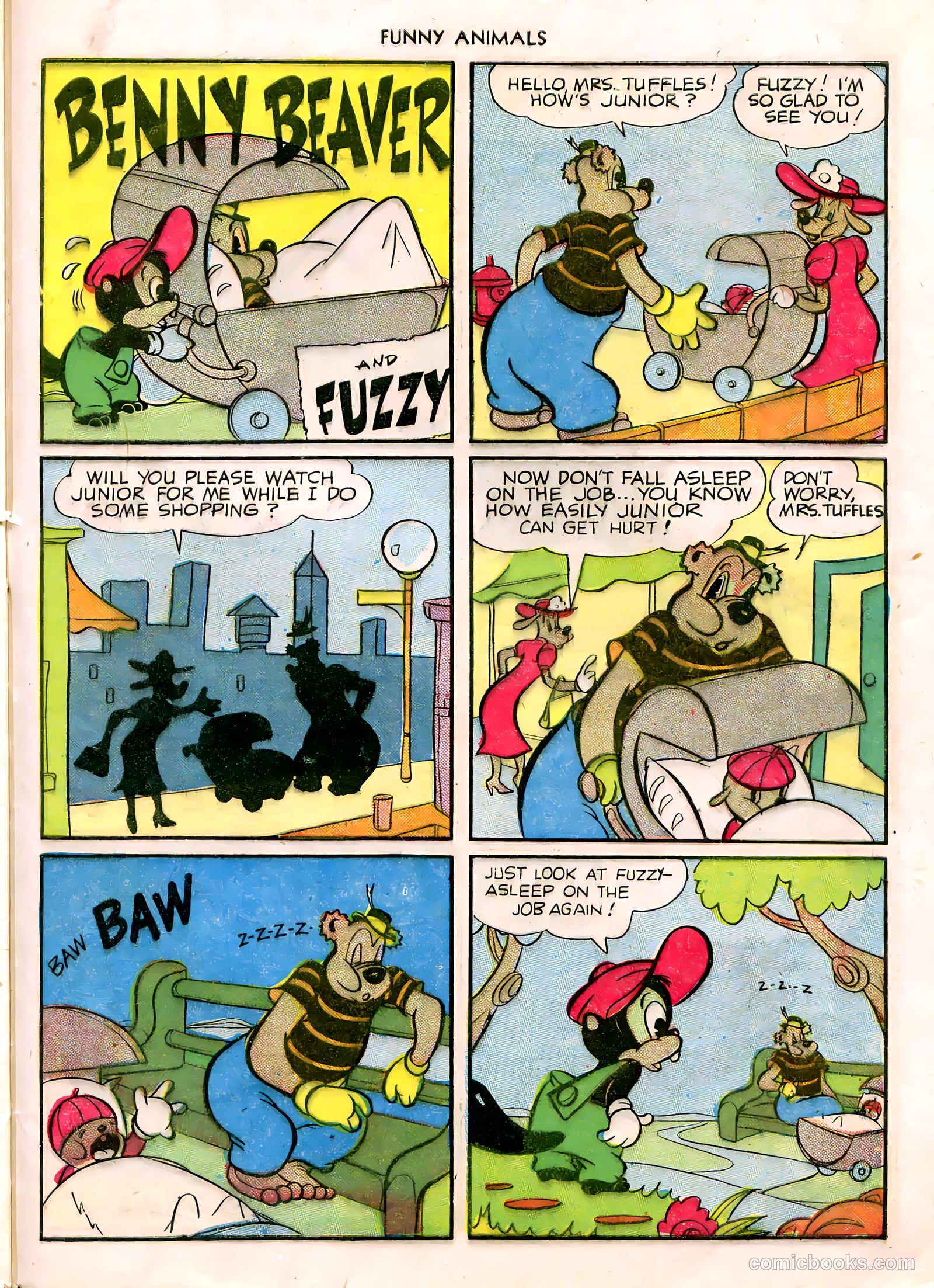 Fawcett's Funny Animals #15 (1944) — page 41 of 52