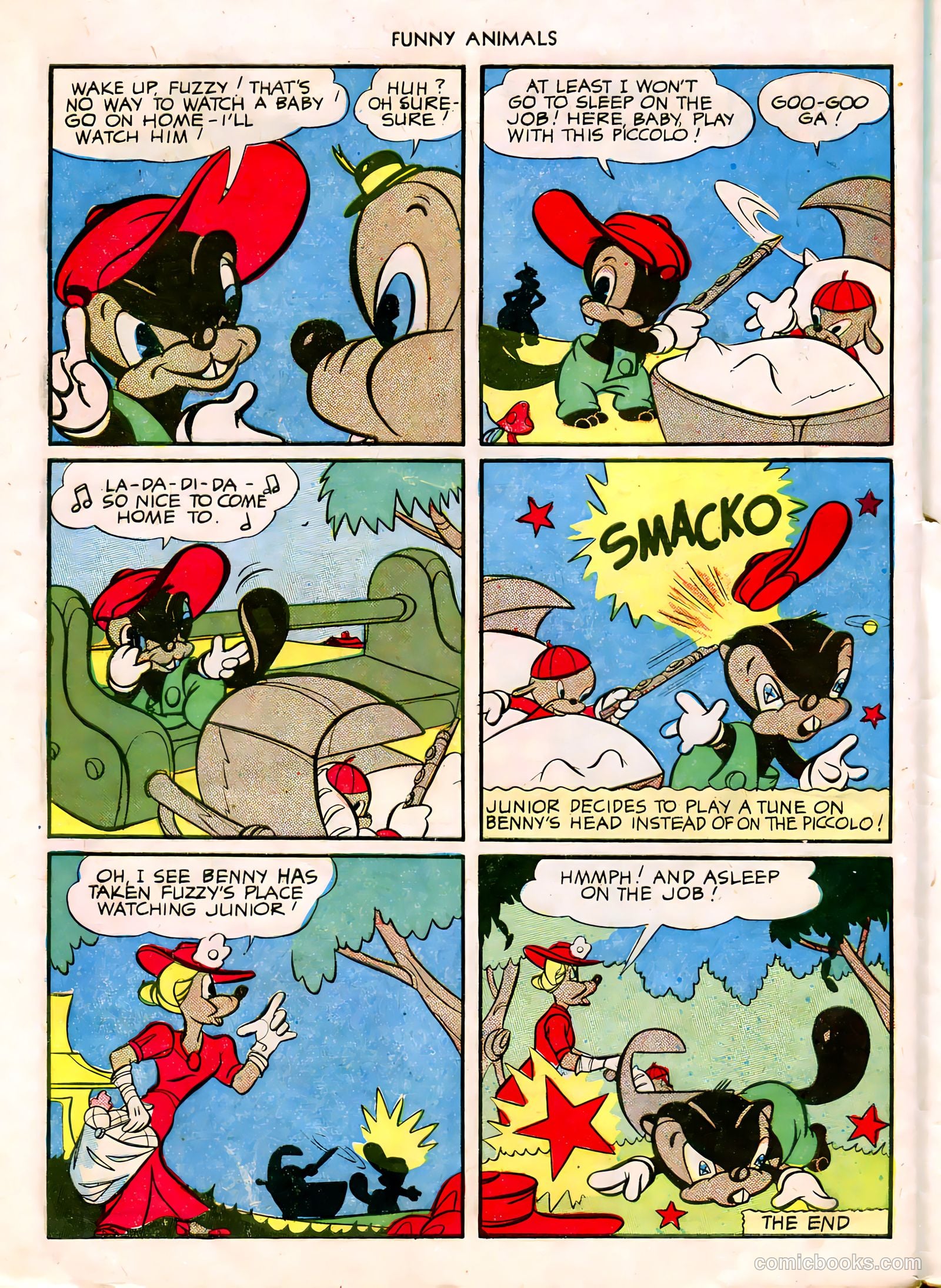 Fawcett's Funny Animals #15 (1944) — page 42 of 52