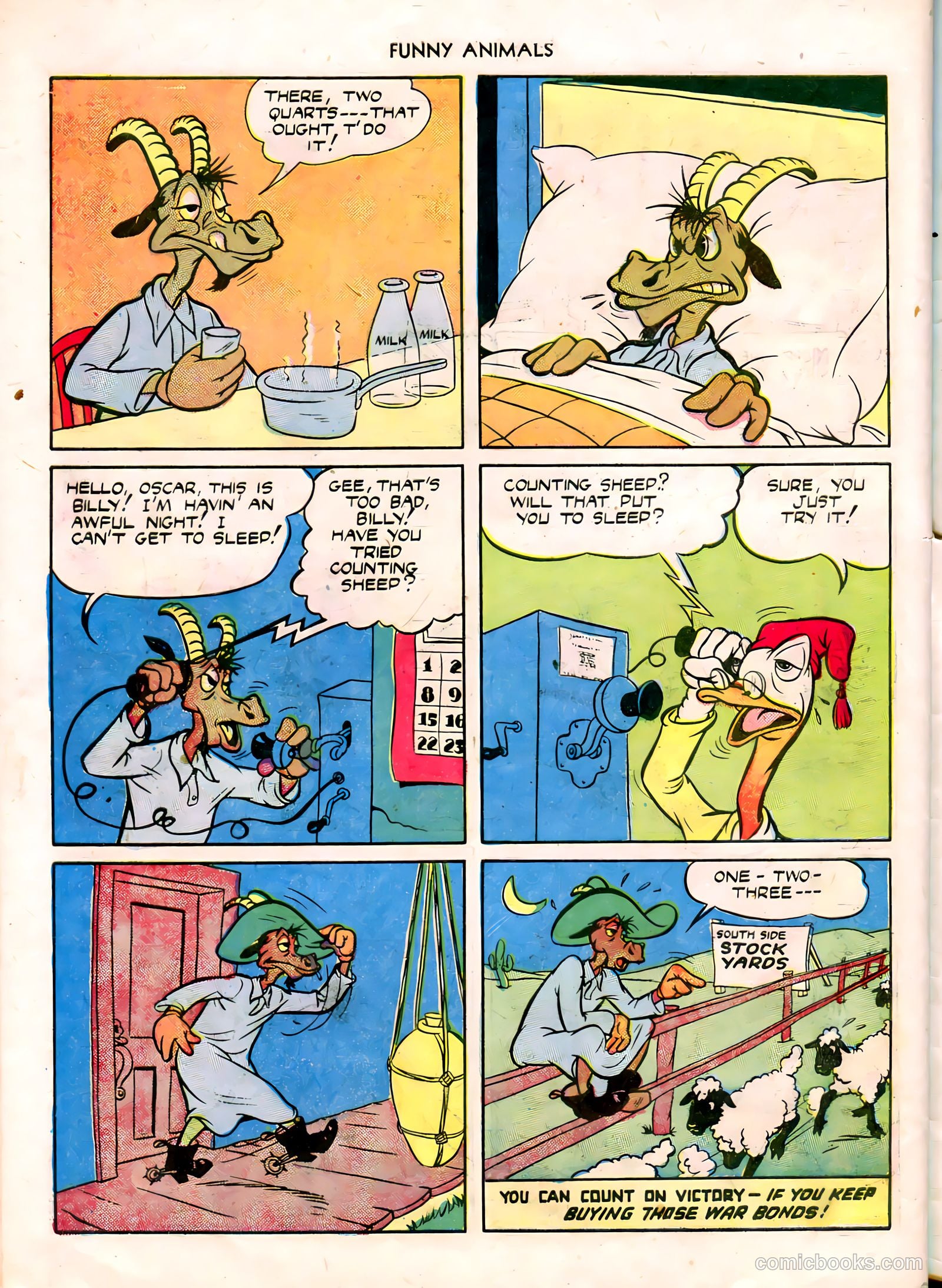 Fawcett's Funny Animals #15 (1944) — page 44 of 52