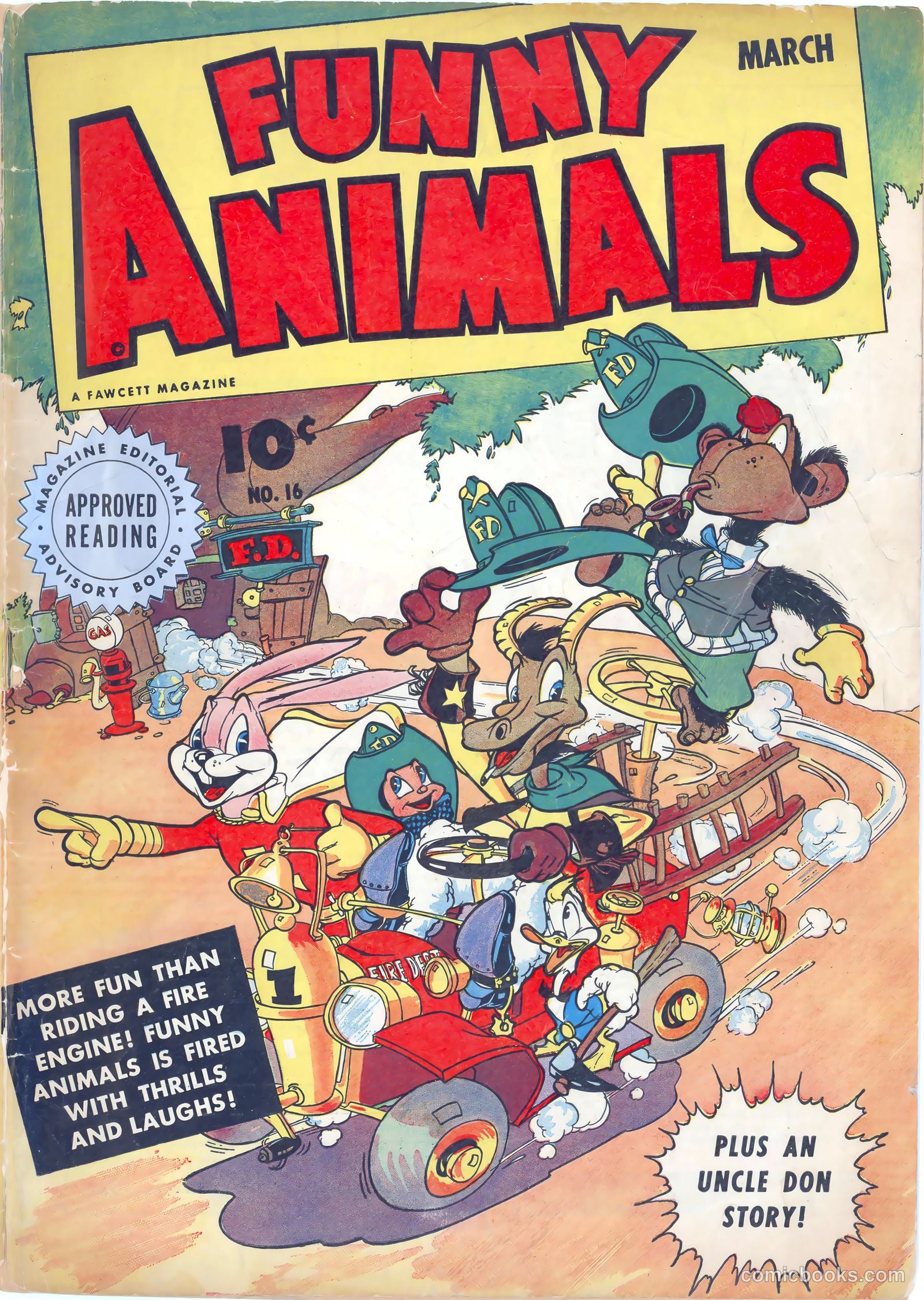 Fawcett's Funny Animals #16