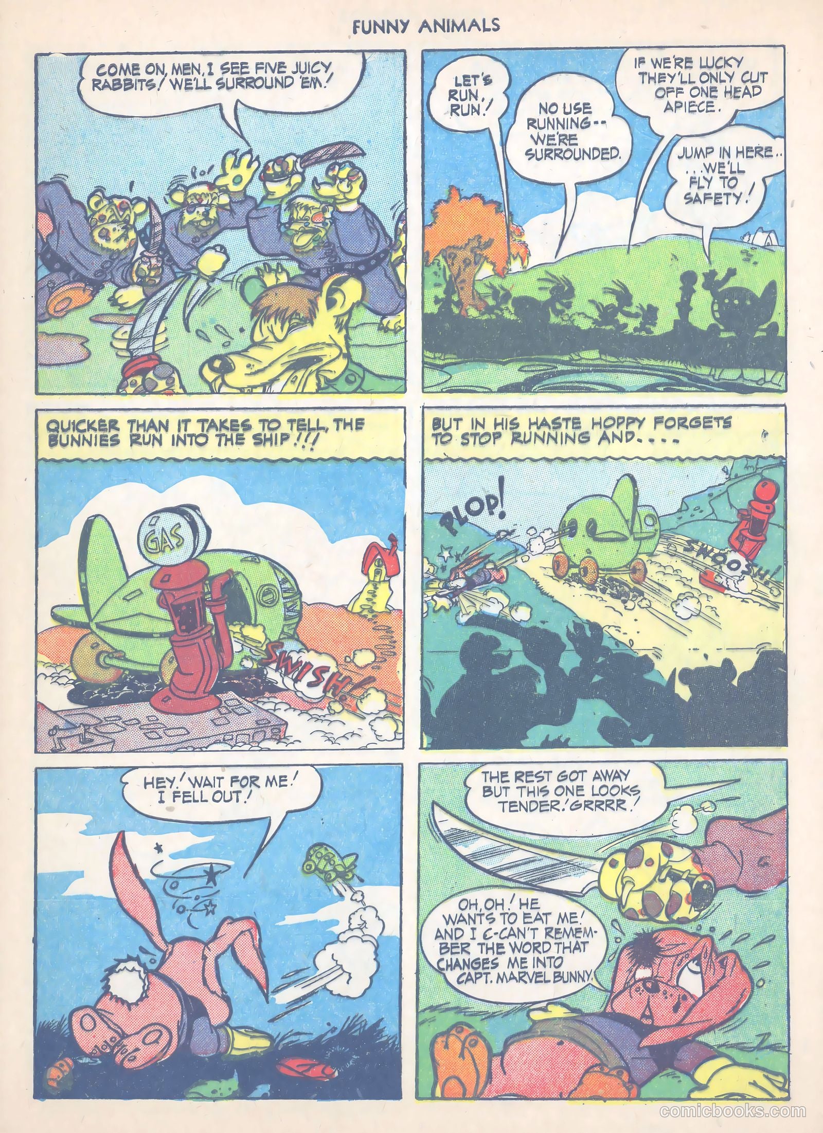 Fawcett's Funny Animals #16 (1944) — page 7 of 52