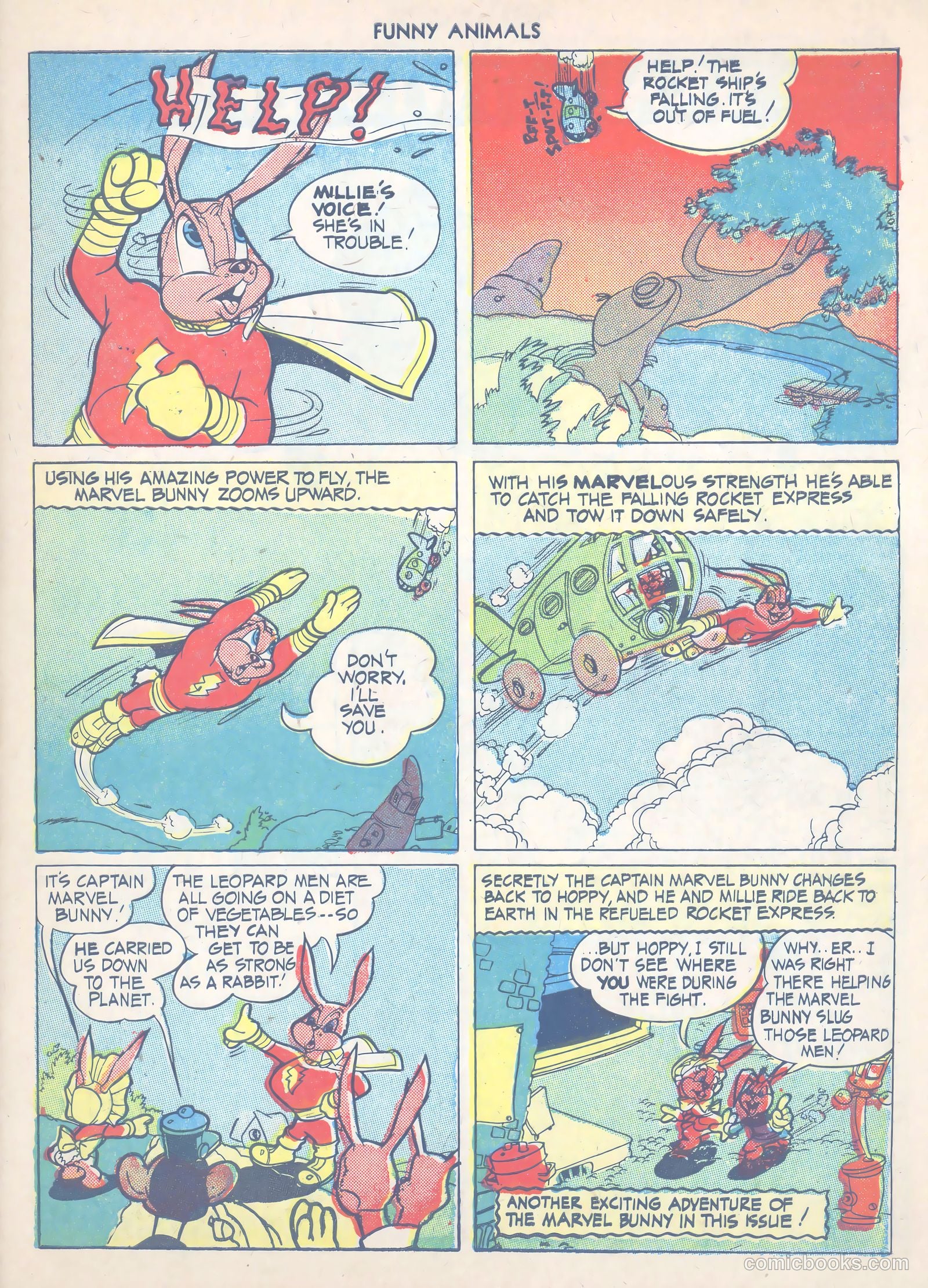 Fawcett's Funny Animals #16 (1944) — page 9 of 52