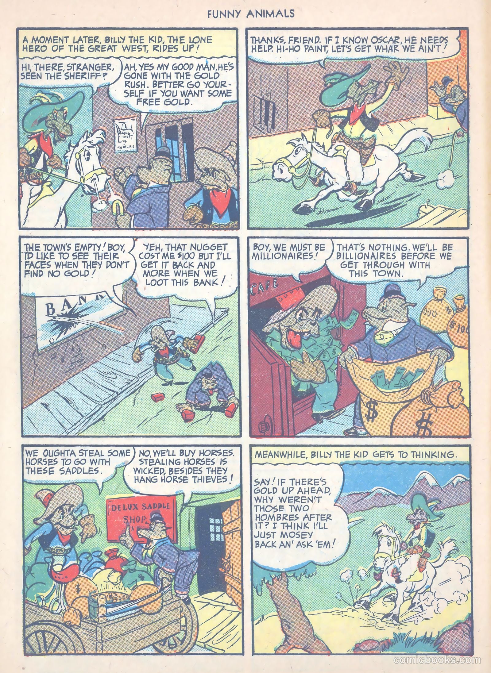 Fawcett's Funny Animals #16 (1944) — page 14 of 52