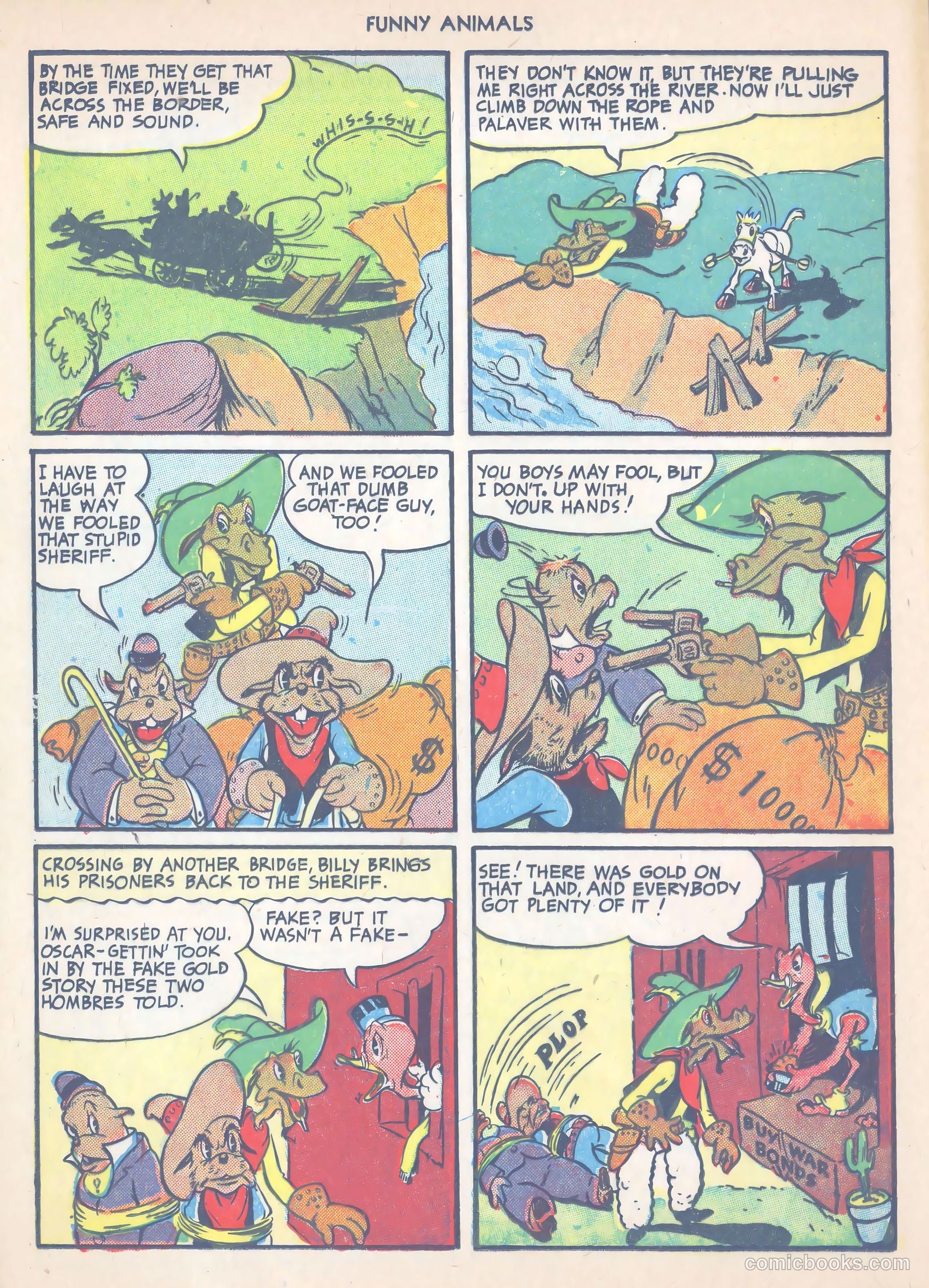 Fawcett's Funny Animals #16 (1944) — page 16 of 52