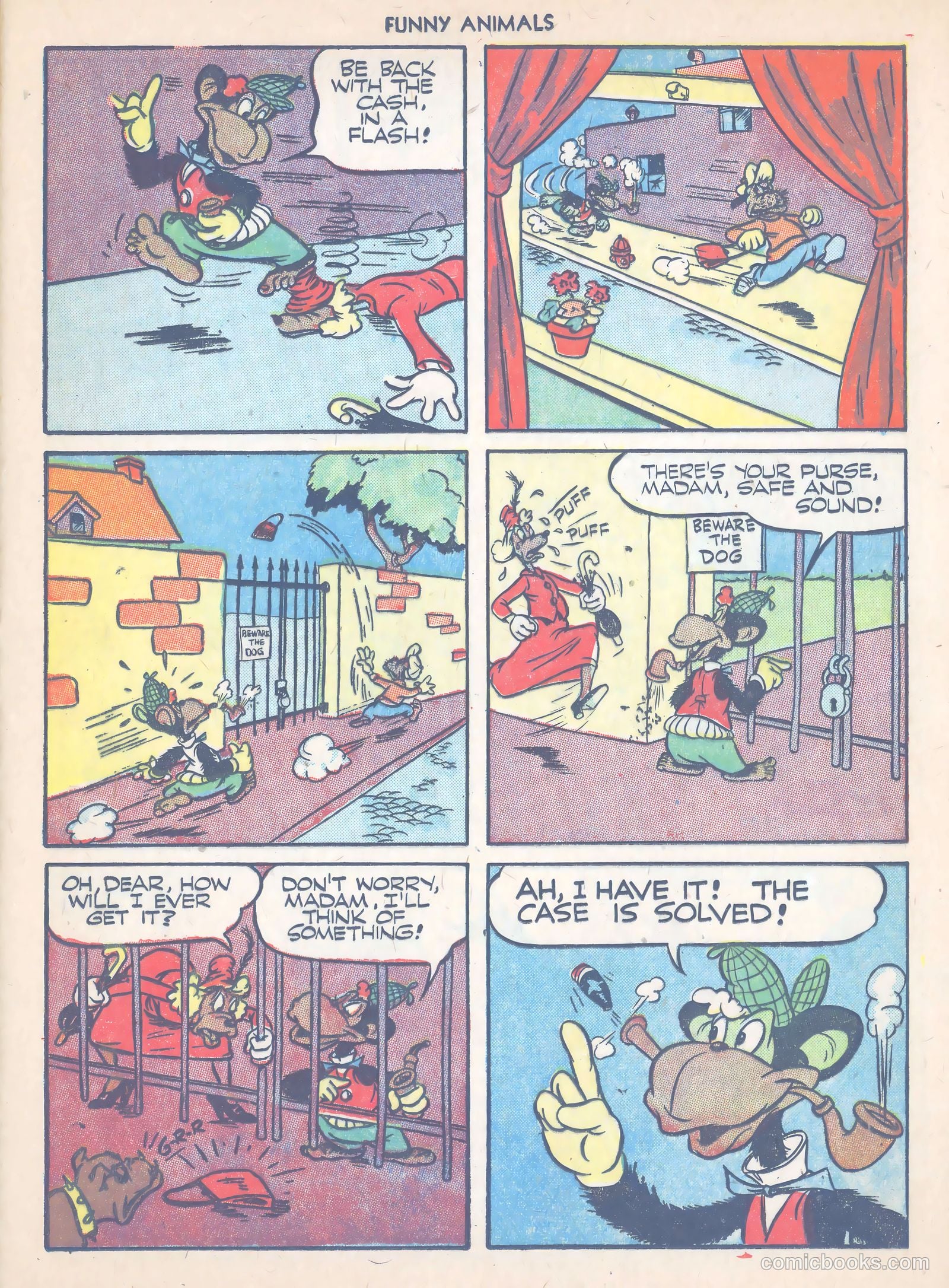 Fawcett's Funny Animals #16 (1944) — page 19 of 52