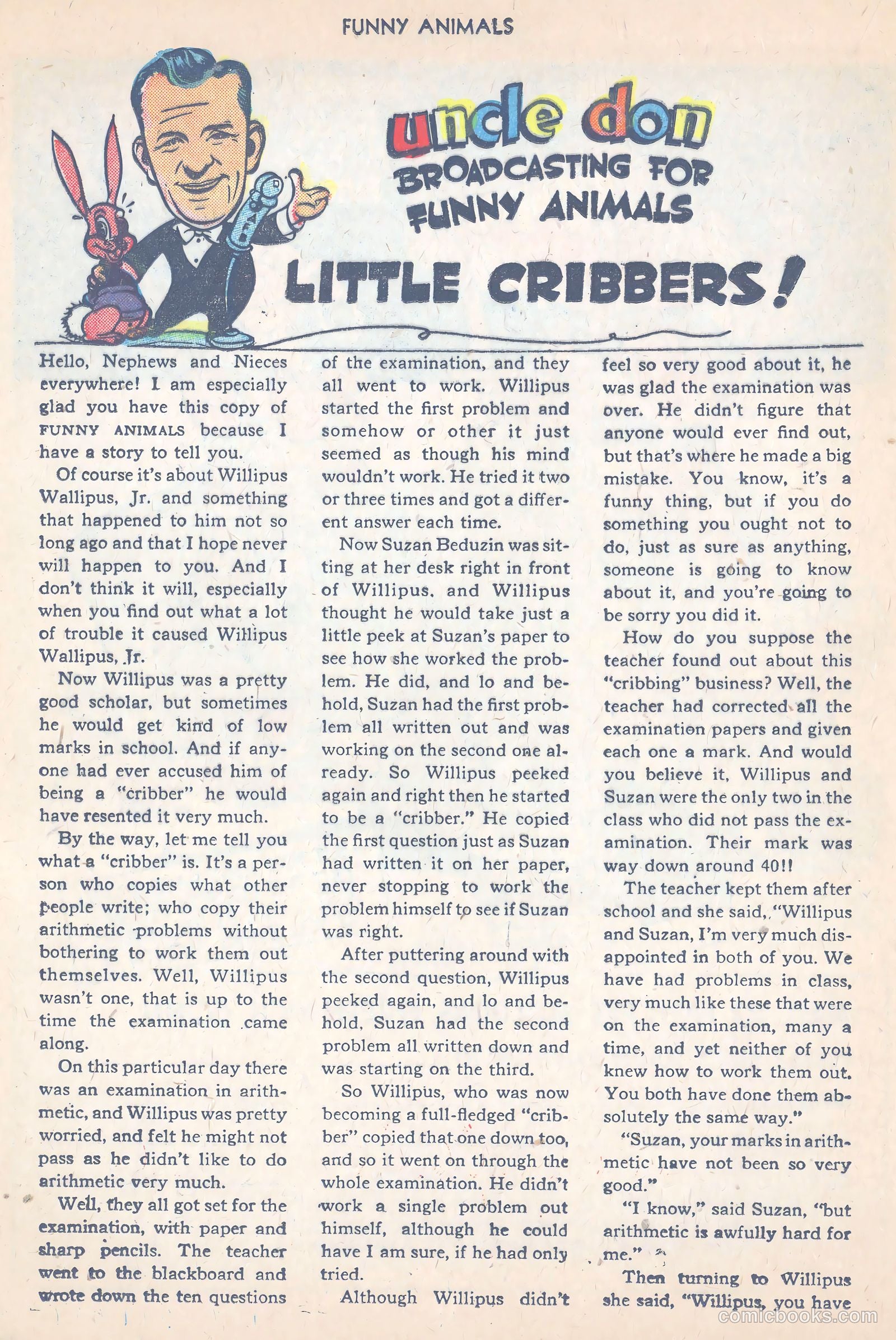 Fawcett's Funny Animals #16 (1944) — page 22 of 52