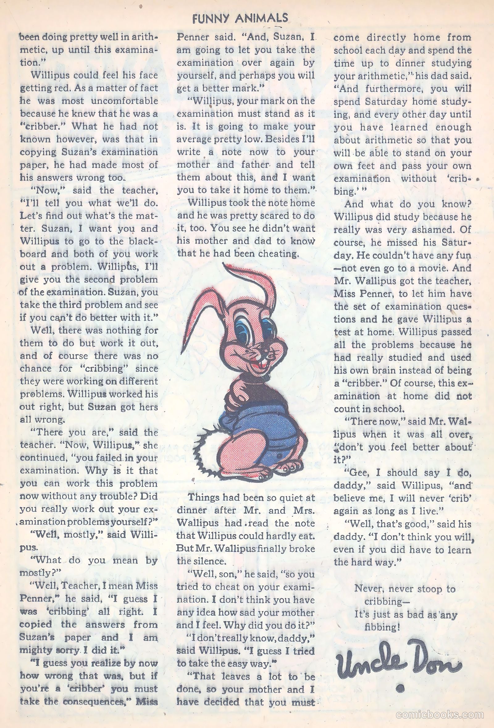 Fawcett's Funny Animals #16 (1944) — page 23 of 52