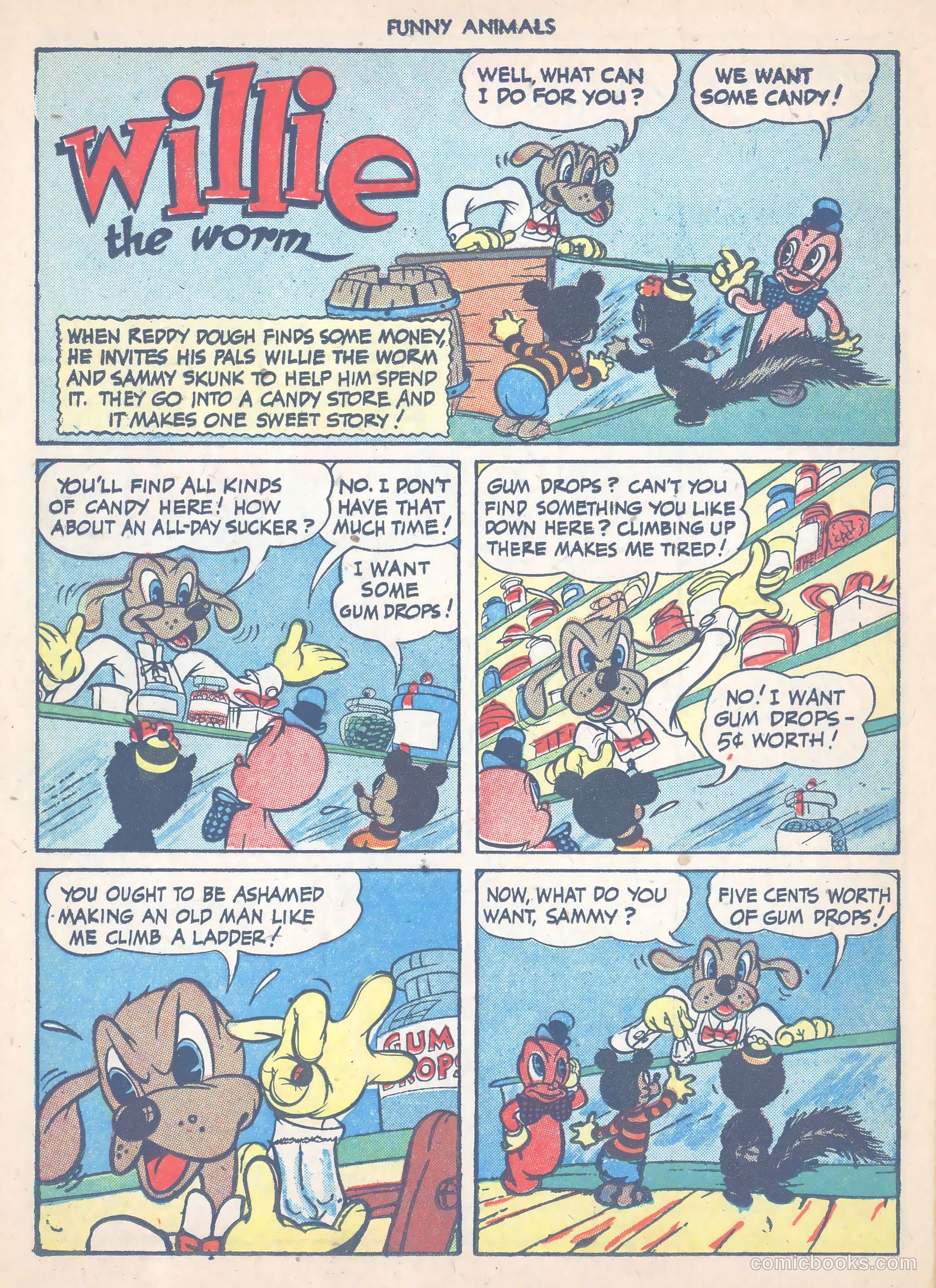 Fawcett's Funny Animals #16 (1944) — page 32 of 52