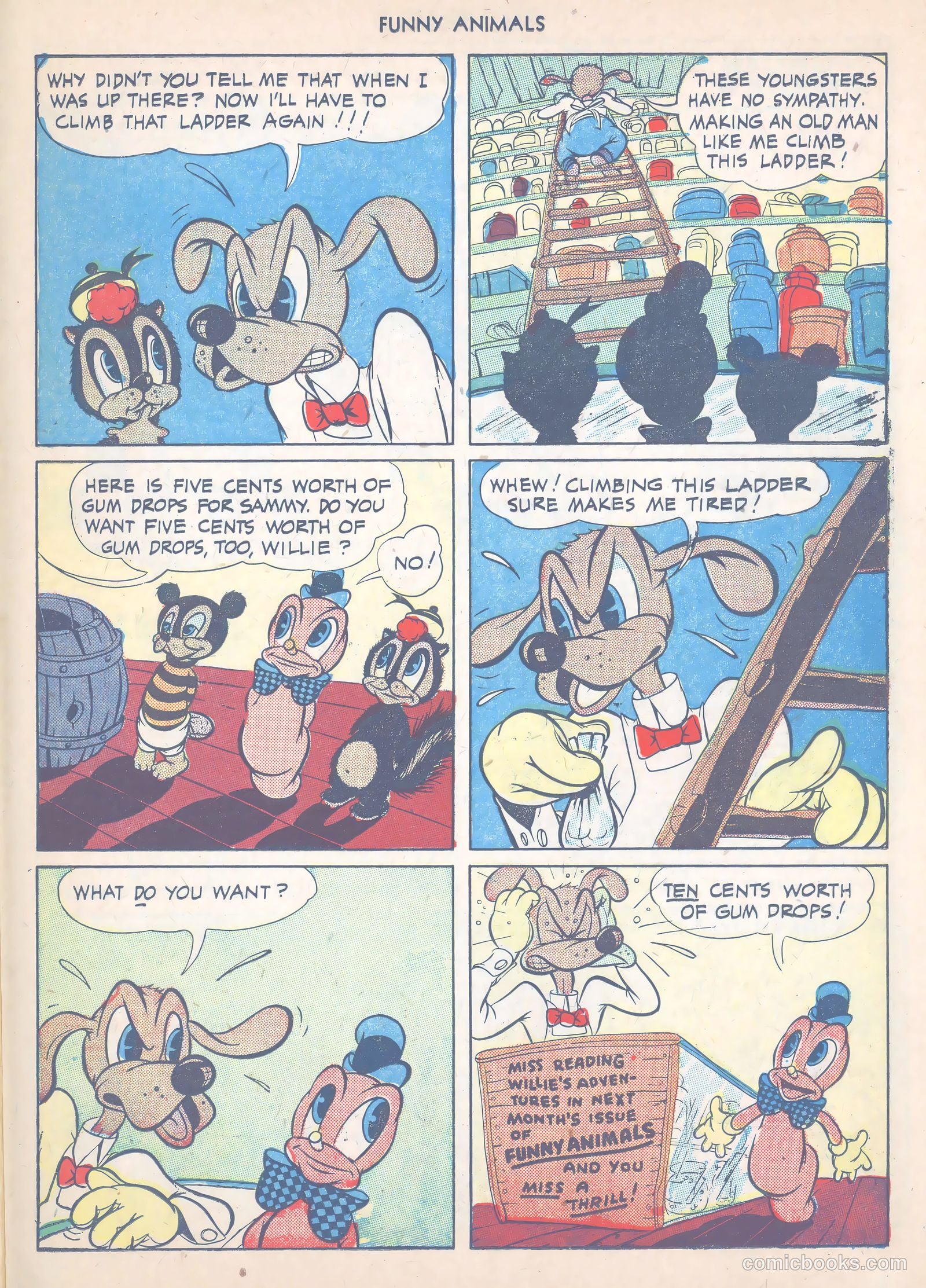 Fawcett's Funny Animals #16 (1944) — page 33 of 52