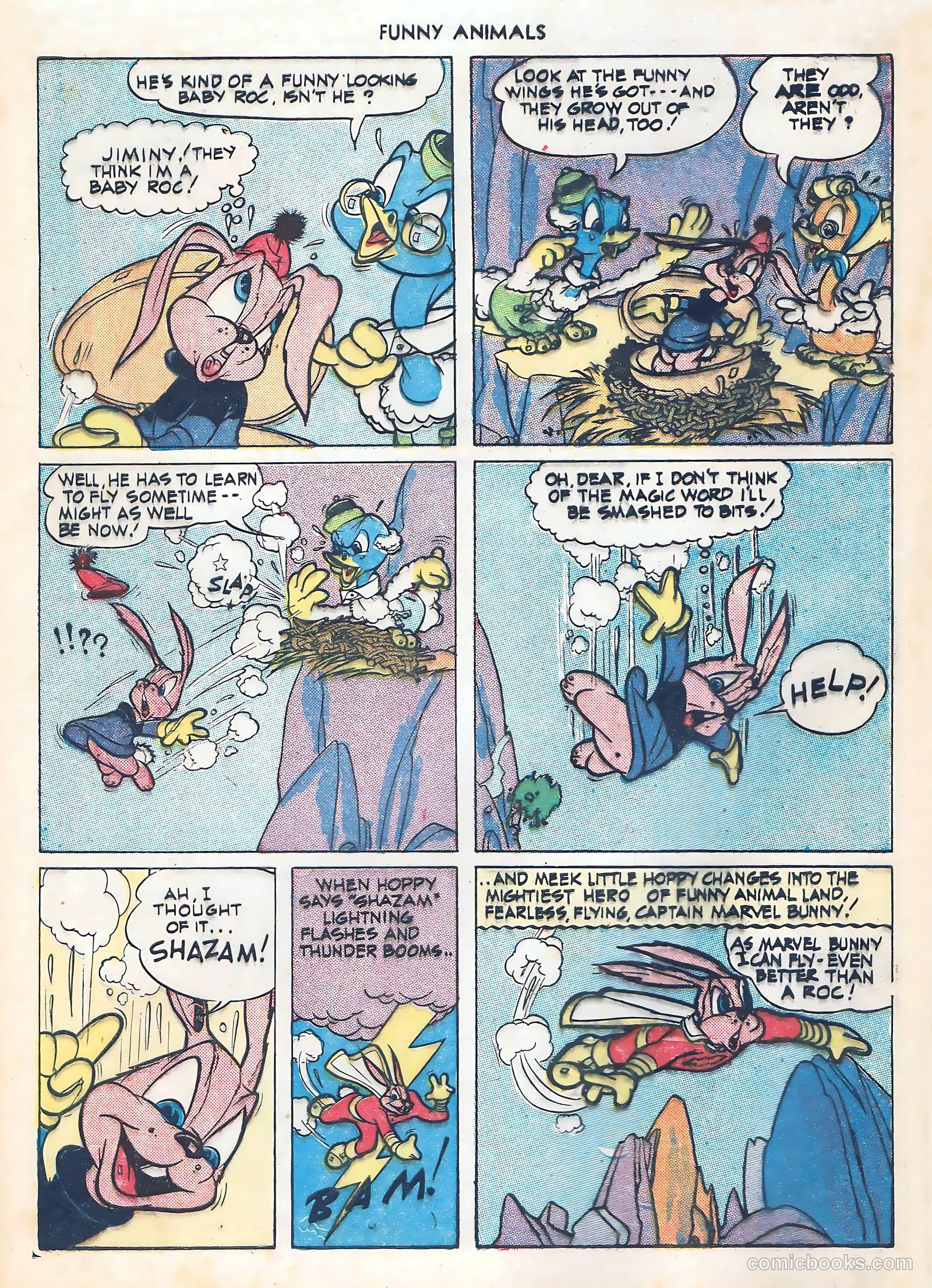 Fawcett's Funny Animals #17 (1944) — page 6 of 52