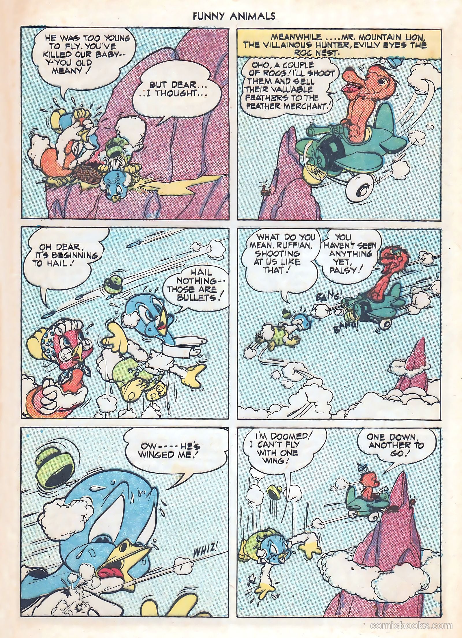Fawcett's Funny Animals #17 (1944) — page 7 of 52