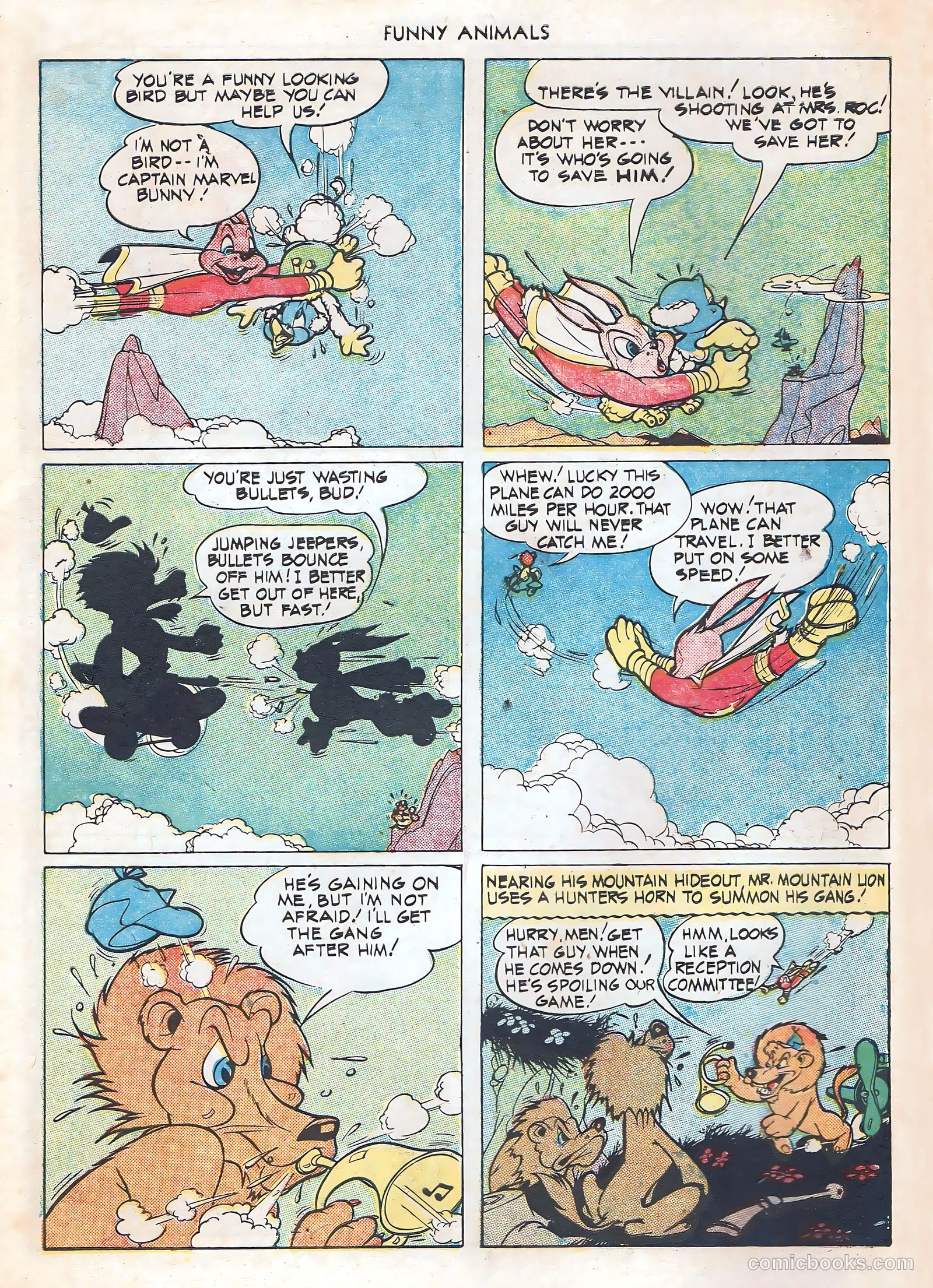 Fawcett's Funny Animals #17 (1944) — page 8 of 52