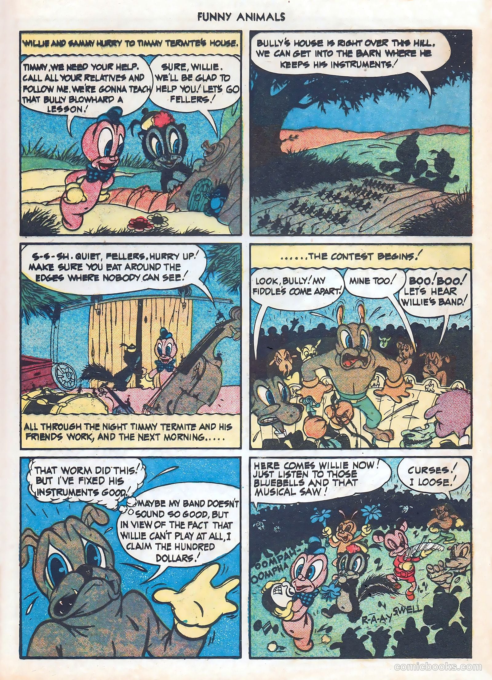 Fawcett's Funny Animals #17 (1944) — page 19 of 52