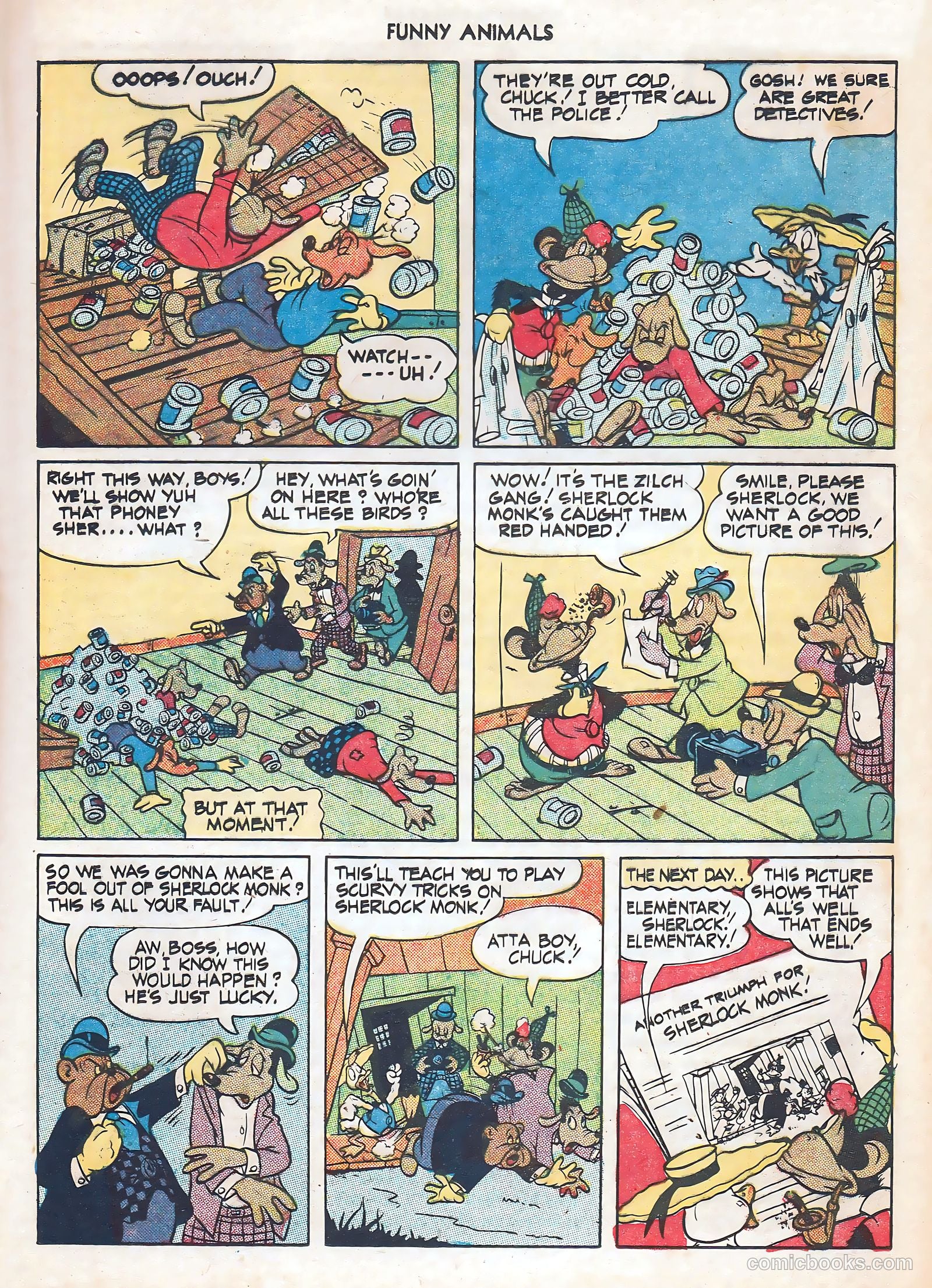 Fawcett's Funny Animals #17 (1944) — page 25 of 52