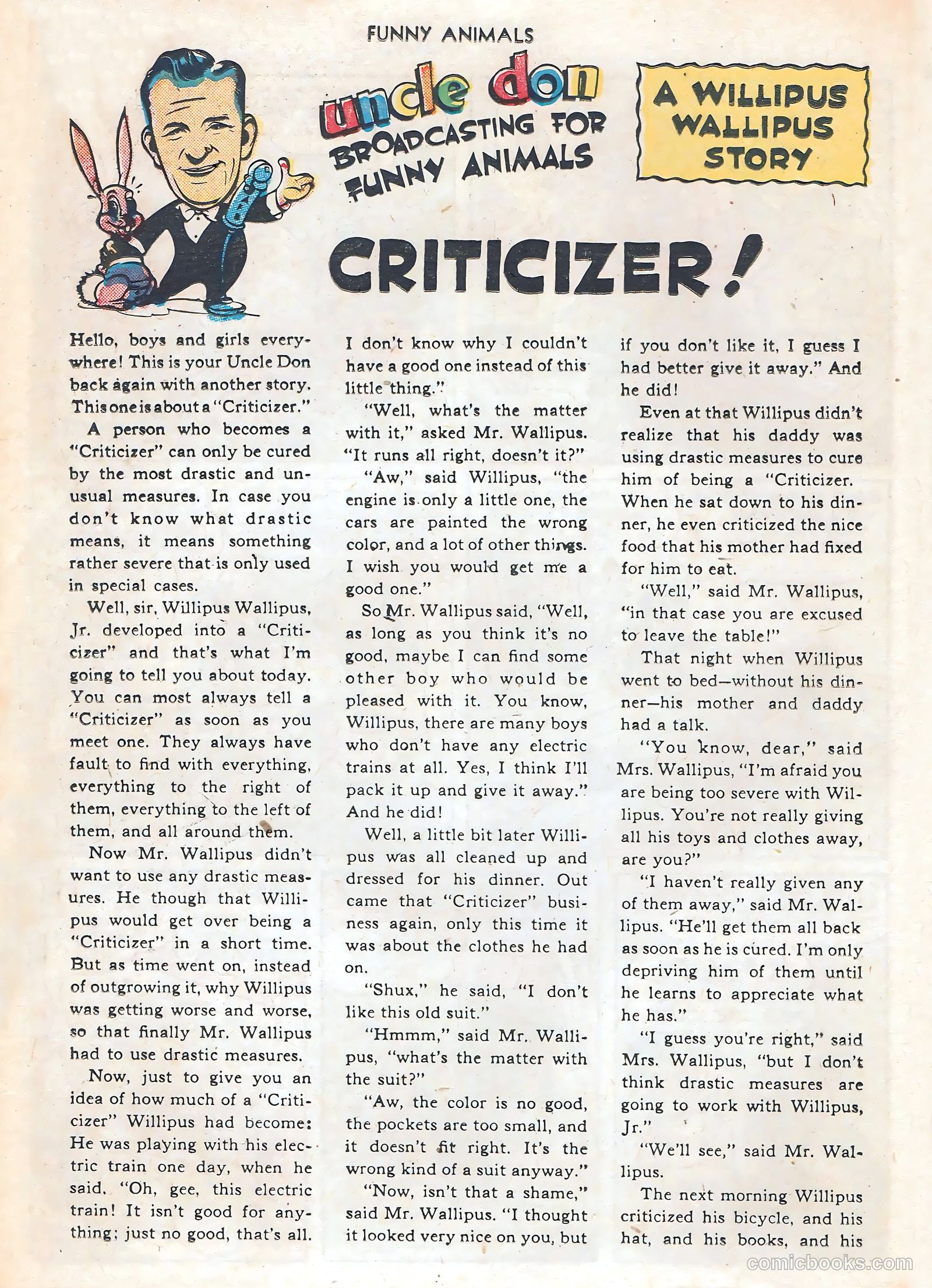 Fawcett's Funny Animals #17 (1944) — page 26 of 52