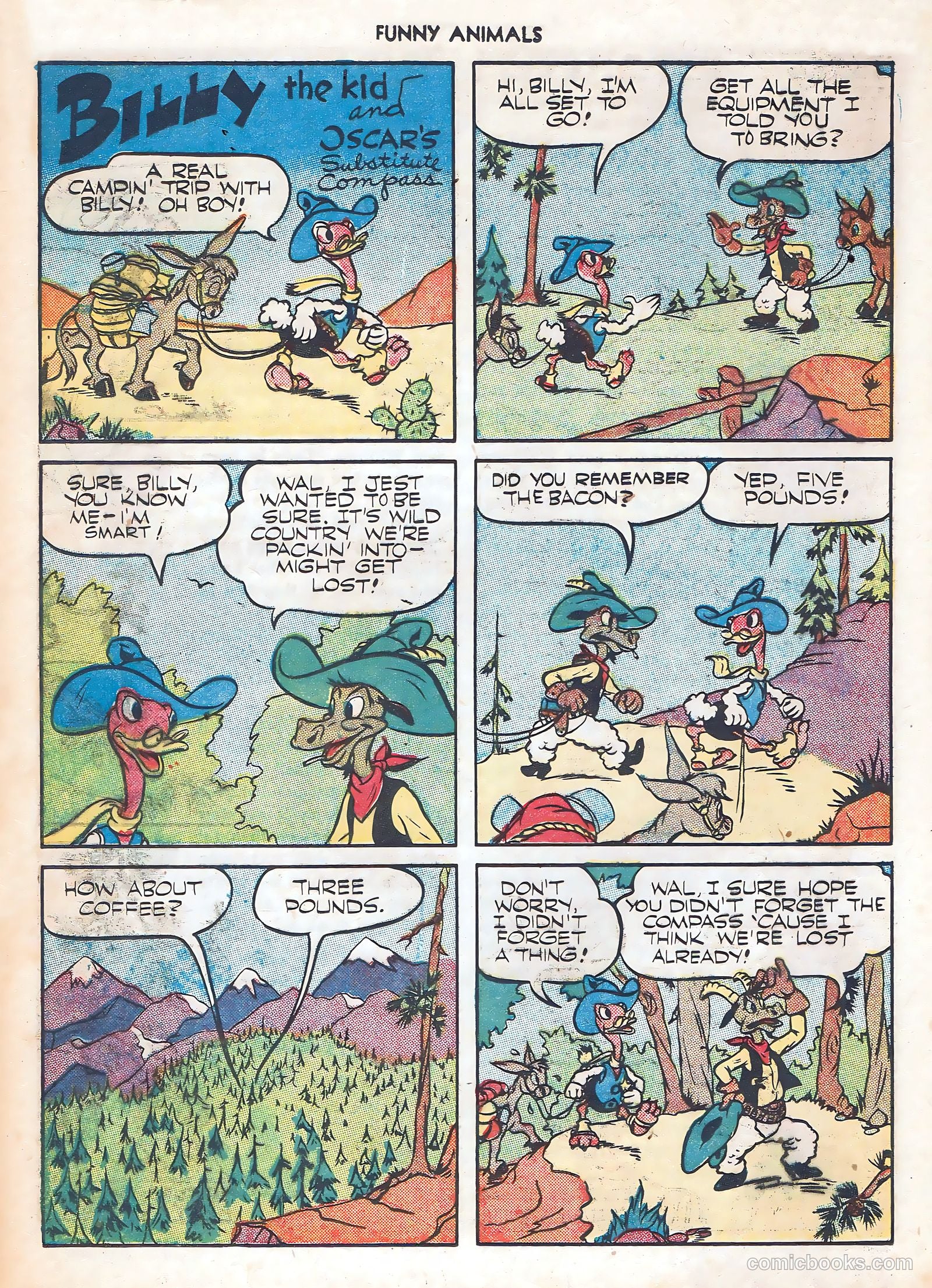 Fawcett's Funny Animals #17 (1944) — page 28 of 52