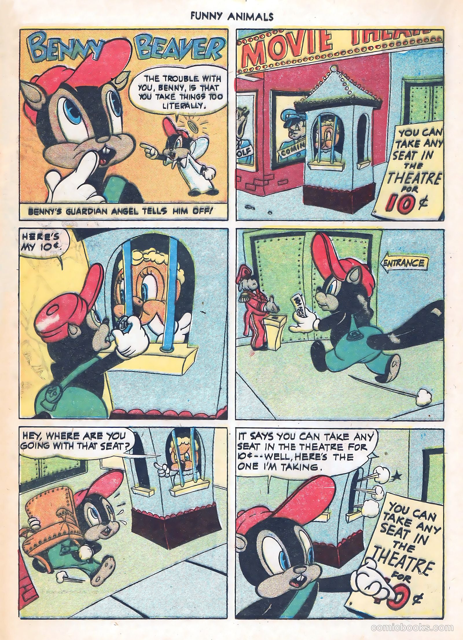 Fawcett's Funny Animals #17 (1944) — page 30 of 52