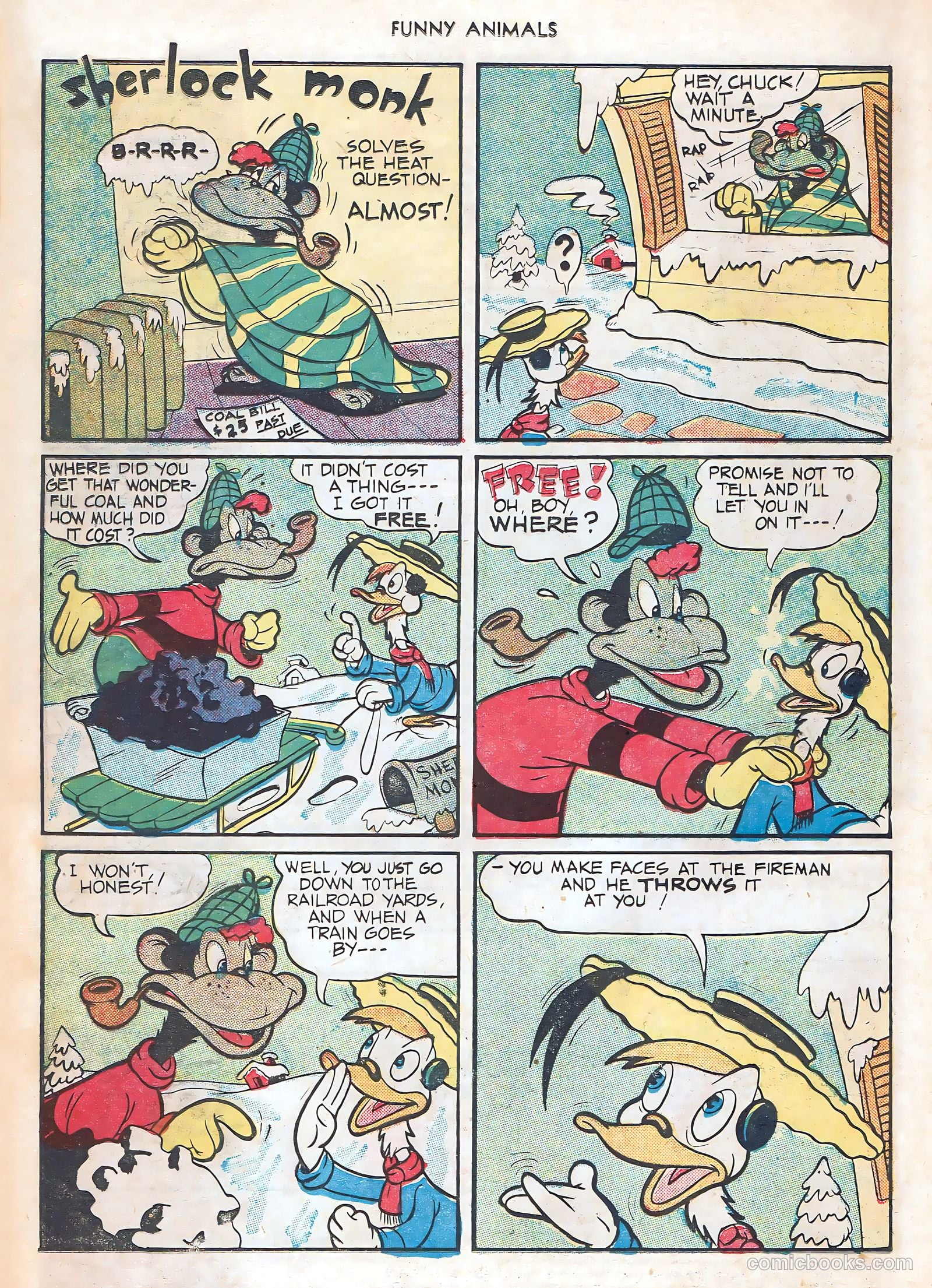 Fawcett's Funny Animals #17 (1944) — page 32 of 52