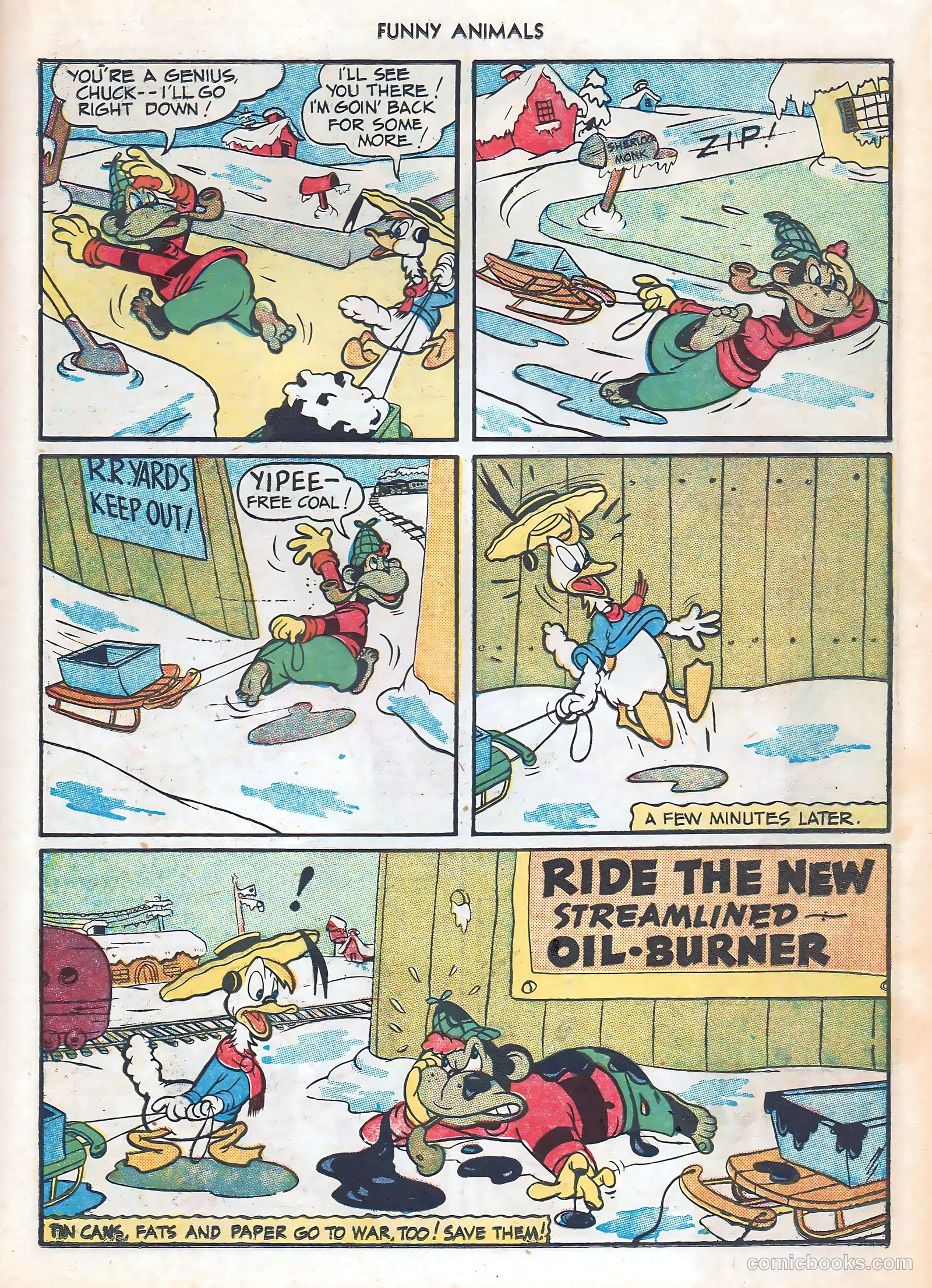 Fawcett's Funny Animals #17 (1944) — page 33 of 52