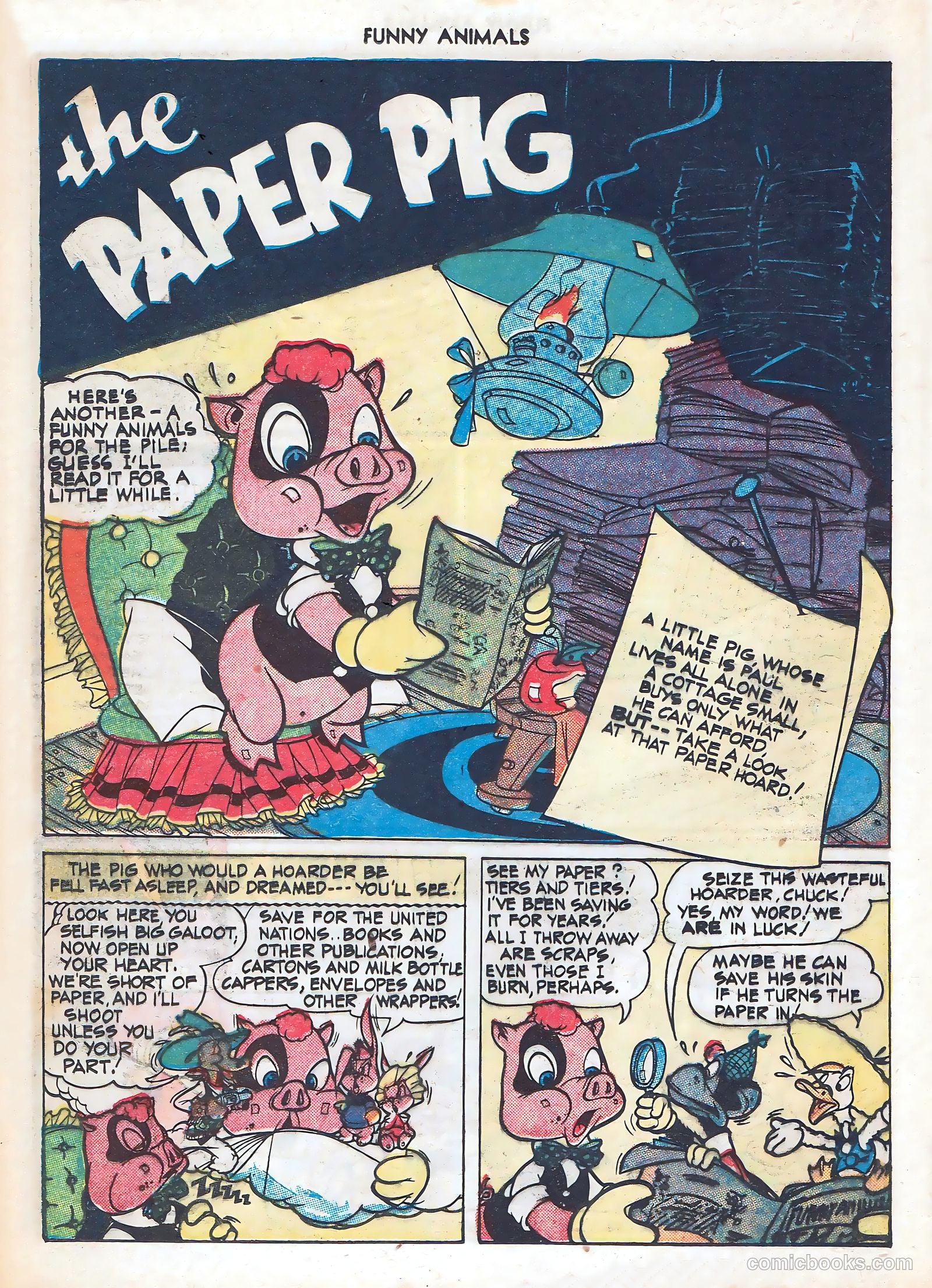 Fawcett's Funny Animals #17 (1944) — page 34 of 52