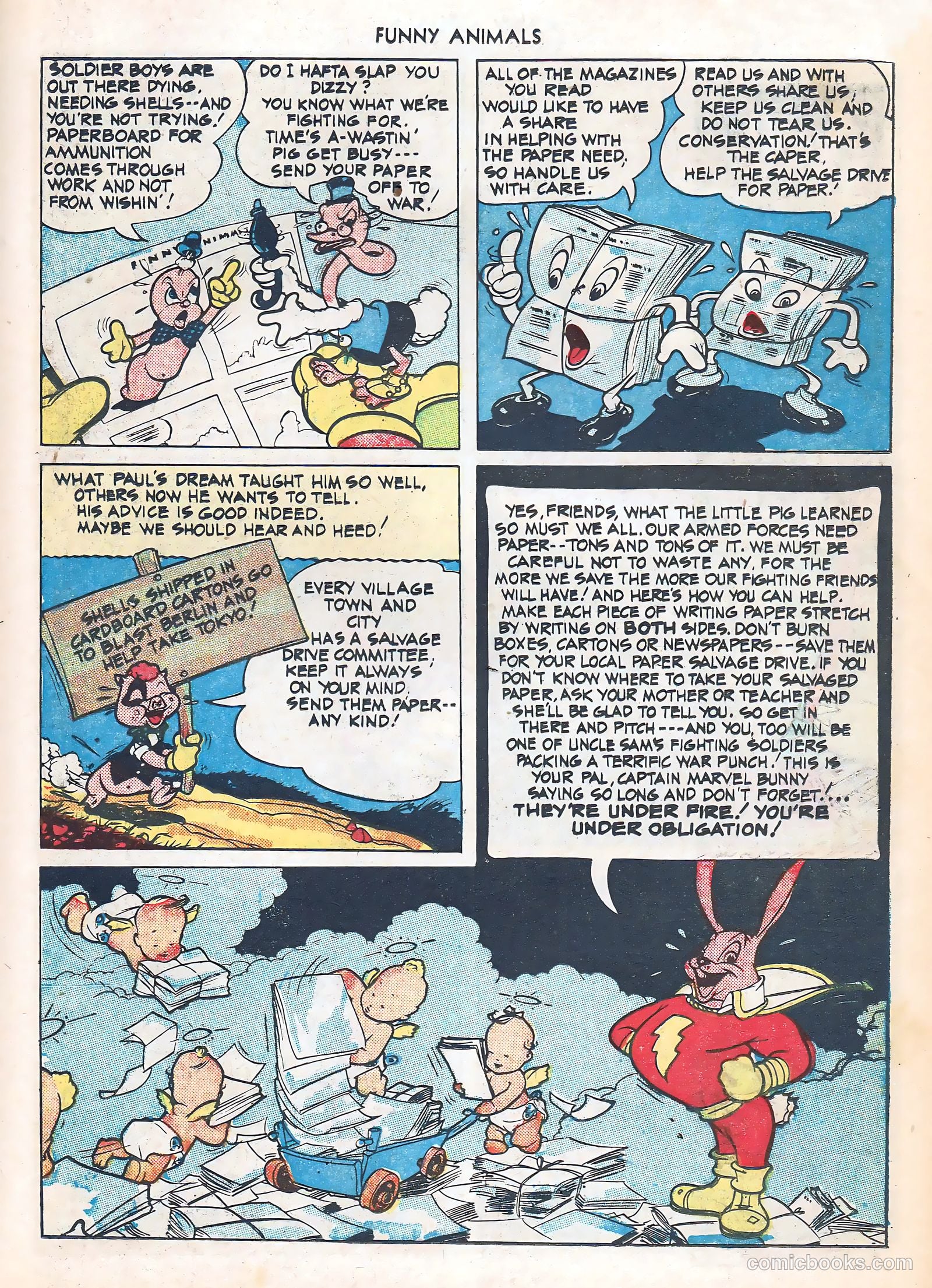 Fawcett's Funny Animals #17 (1944) — page 35 of 52