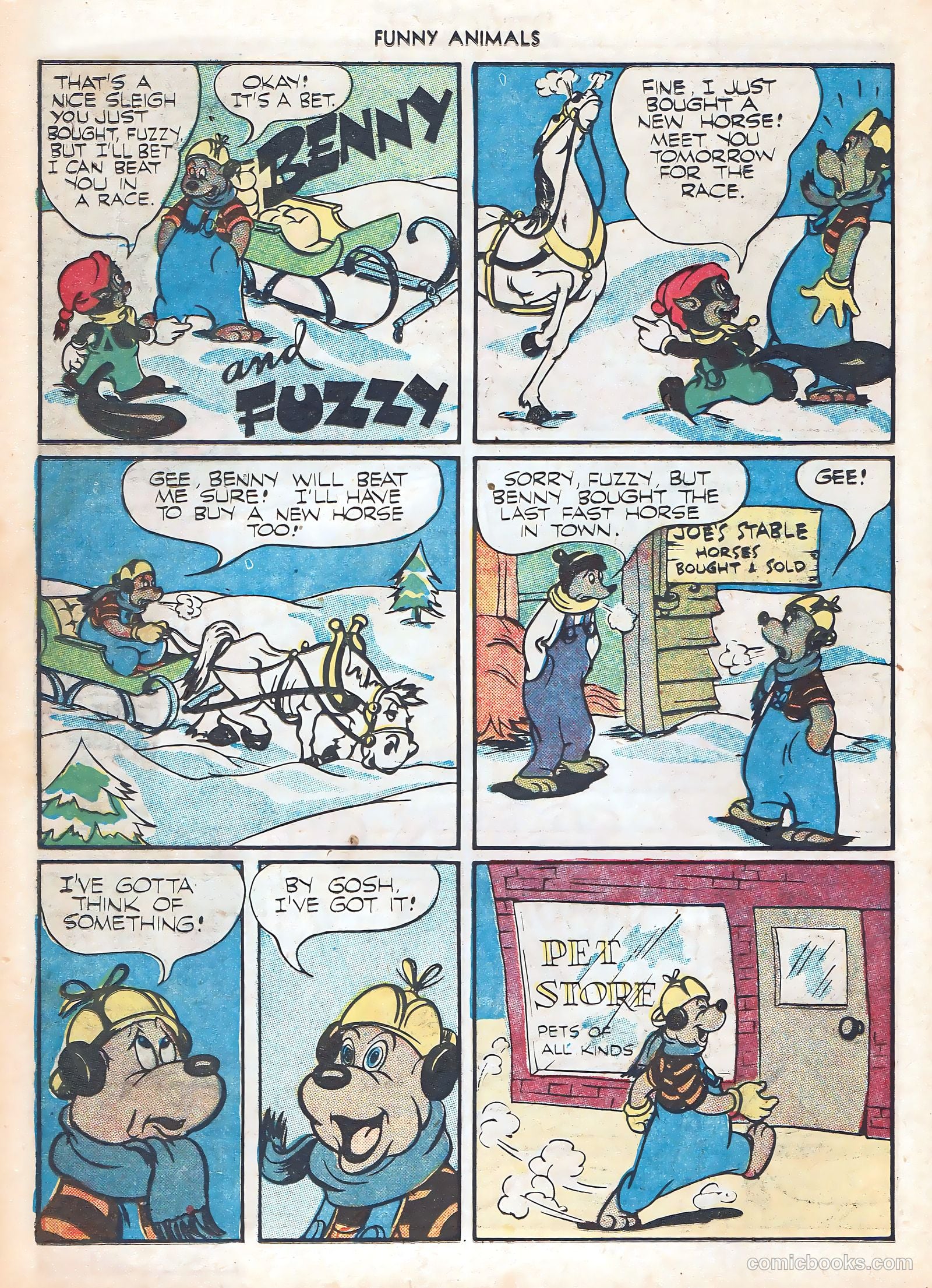 Fawcett's Funny Animals #17 (1944) — page 38 of 52