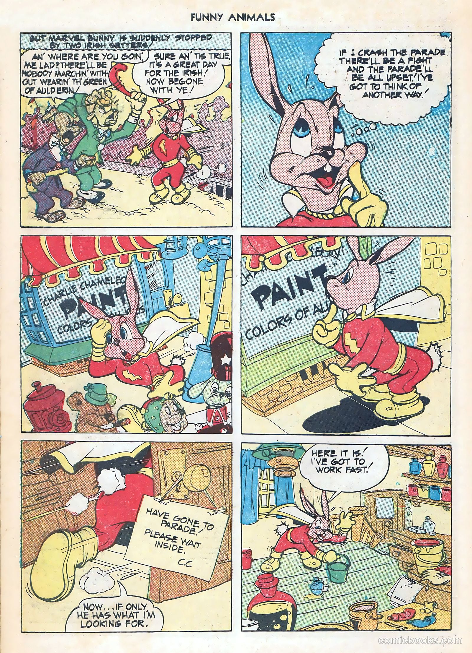 Fawcett's Funny Animals #17 (1944) — page 48 of 52