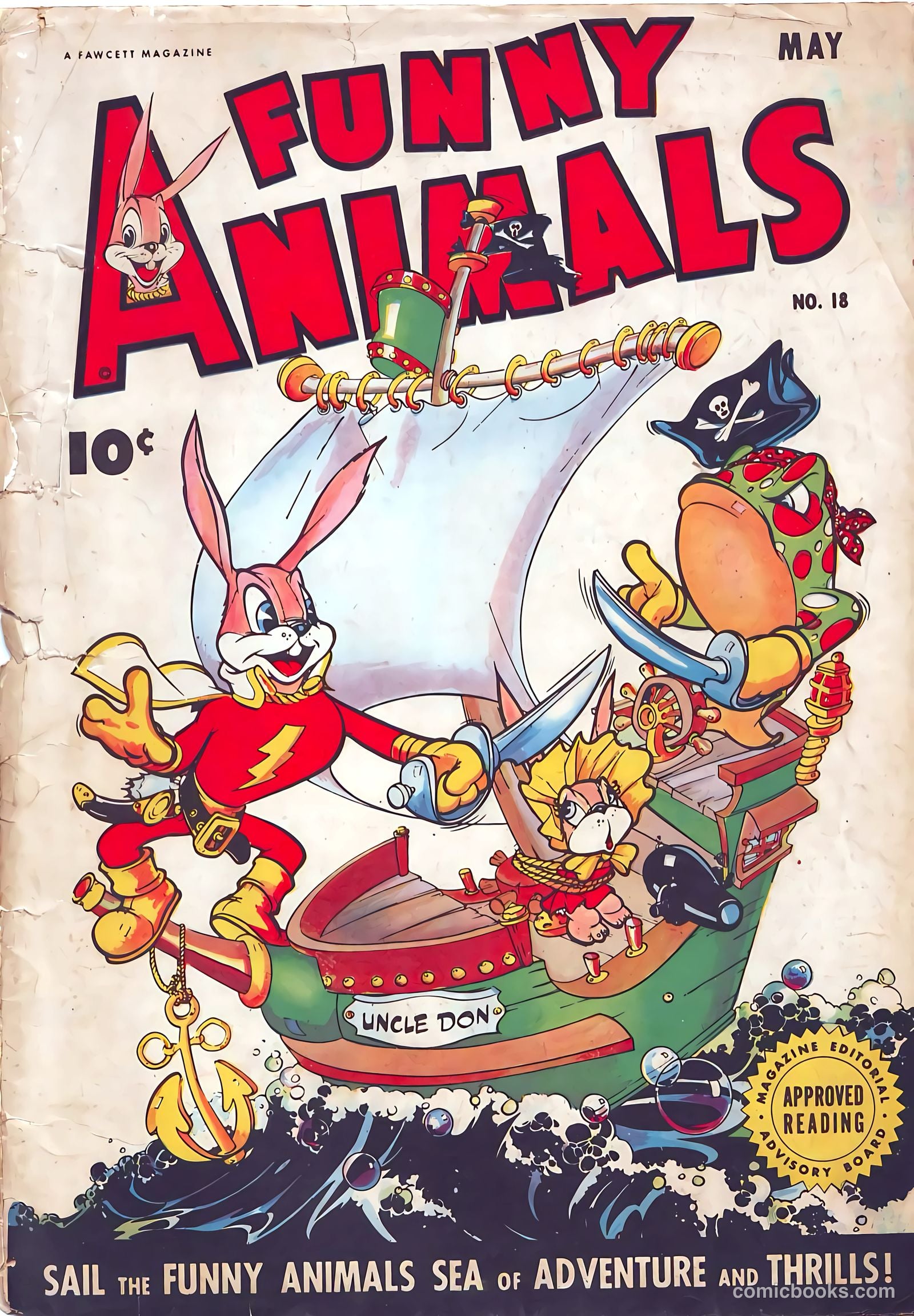 Fawcett's Funny Animals #18