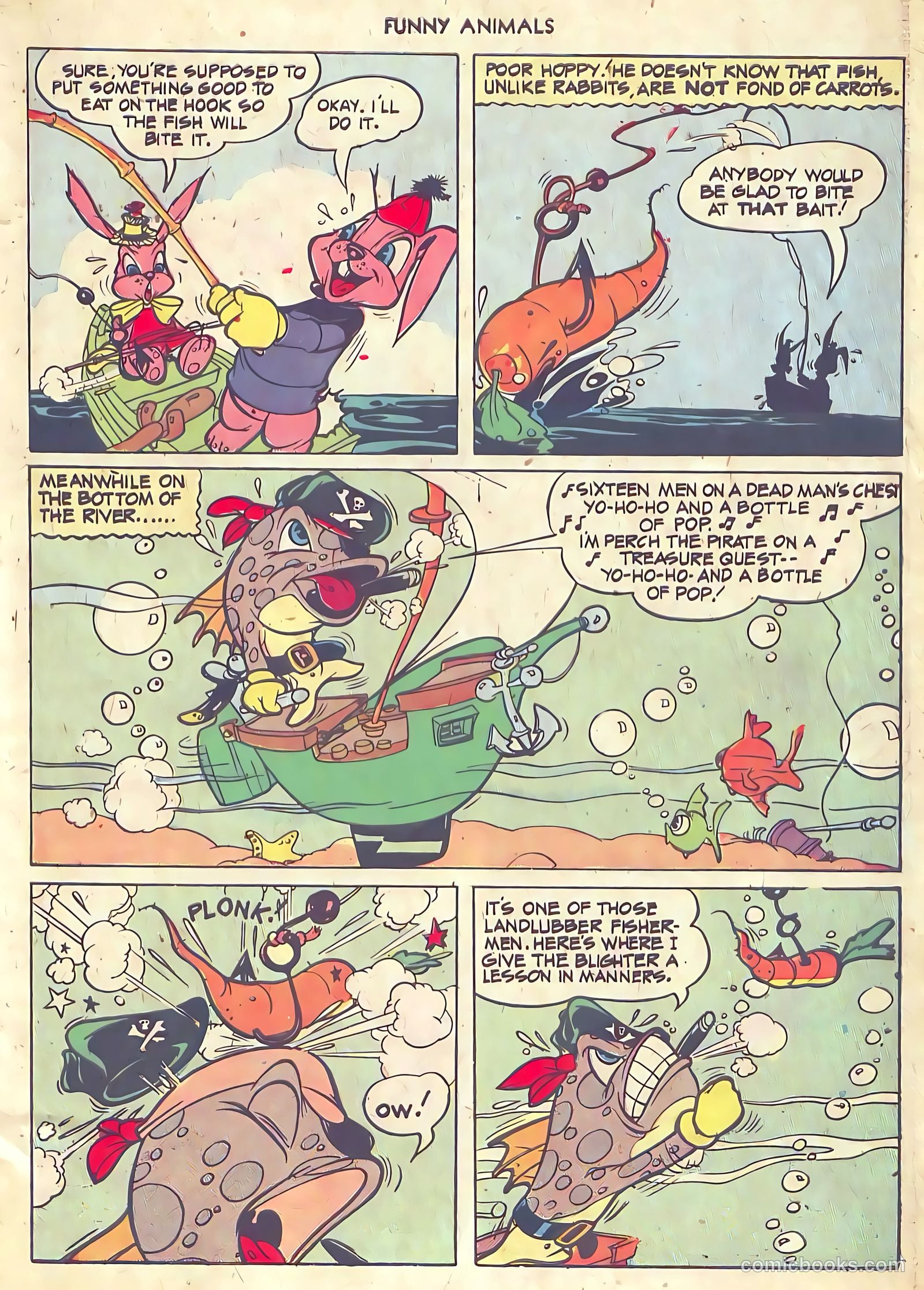 Fawcett's Funny Animals #18 (1944) — page 5 of 52