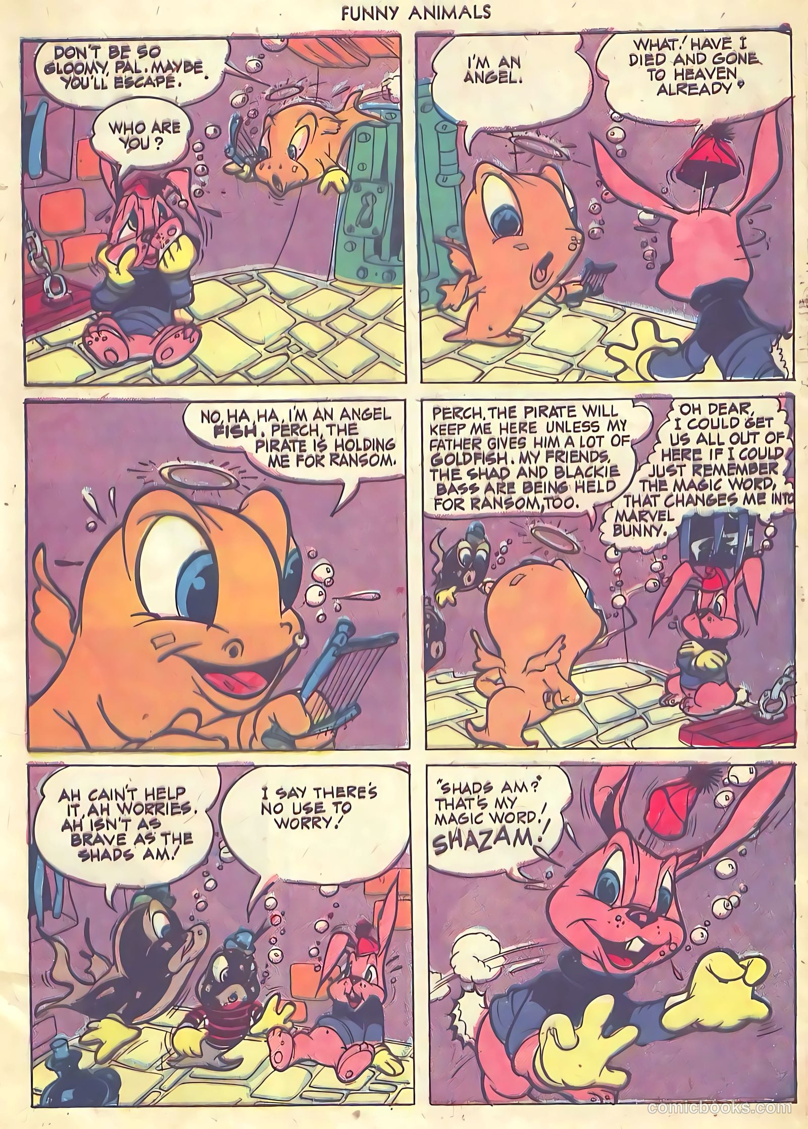 Fawcett's Funny Animals #18 (1944) — page 7 of 52