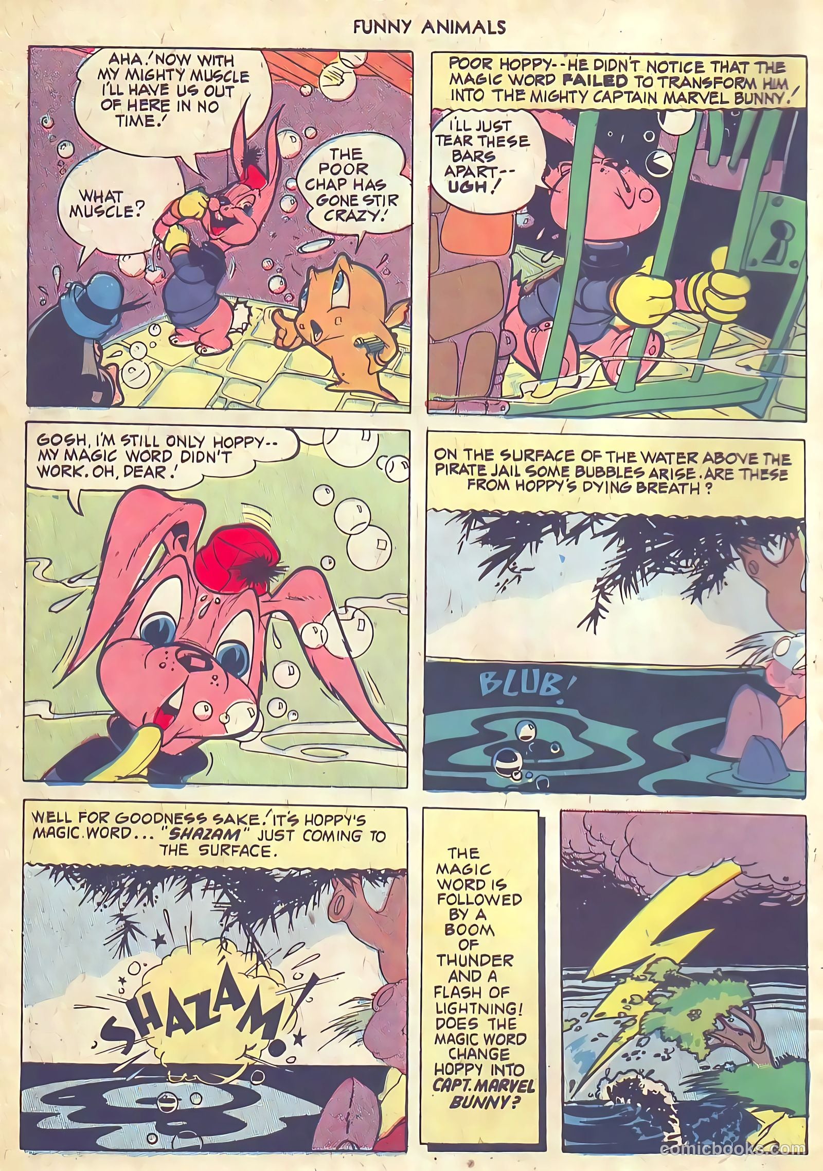 Fawcett's Funny Animals #18 (1944) — page 8 of 52