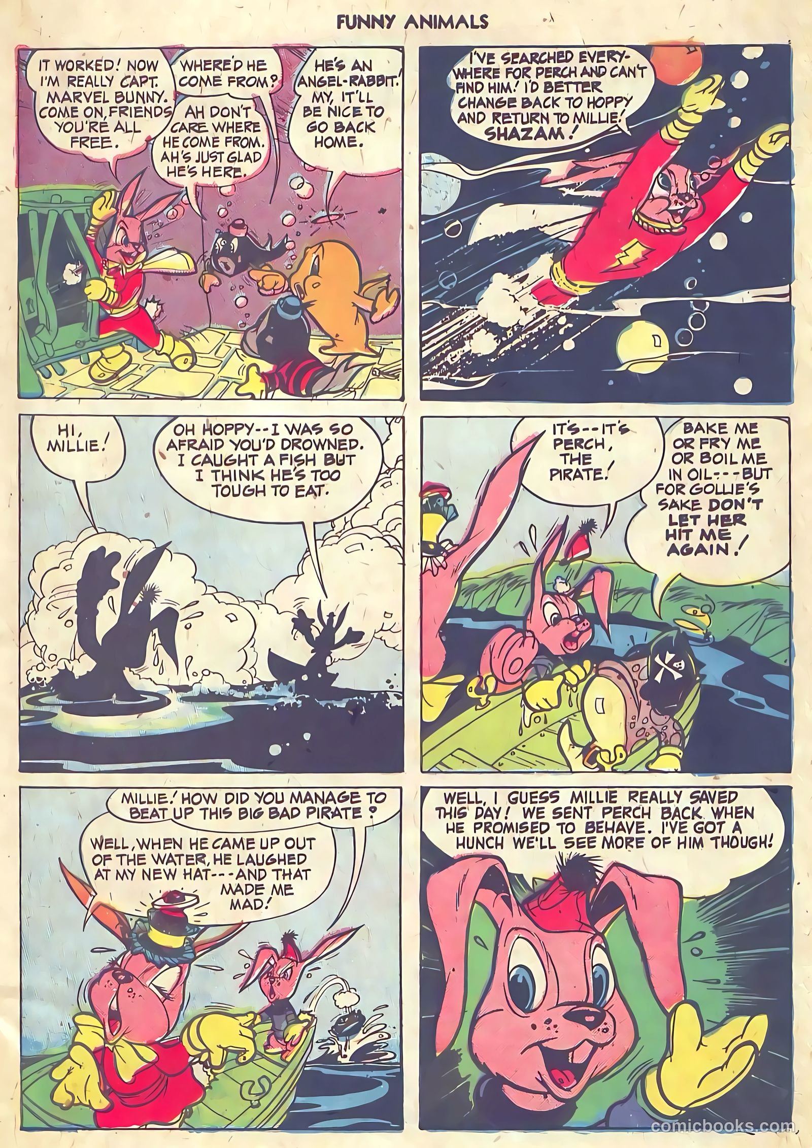 Fawcett's Funny Animals #18 (1944) — page 9 of 52