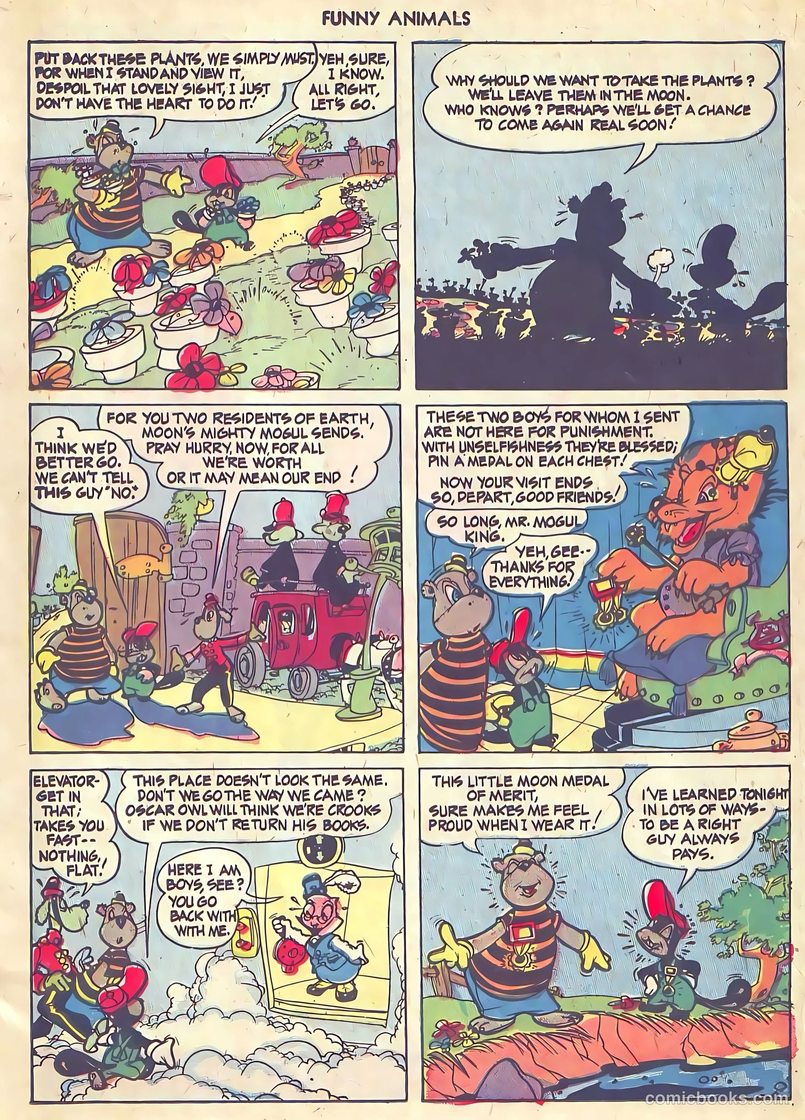 Fawcett's Funny Animals #18 (1944) — page 15 of 52