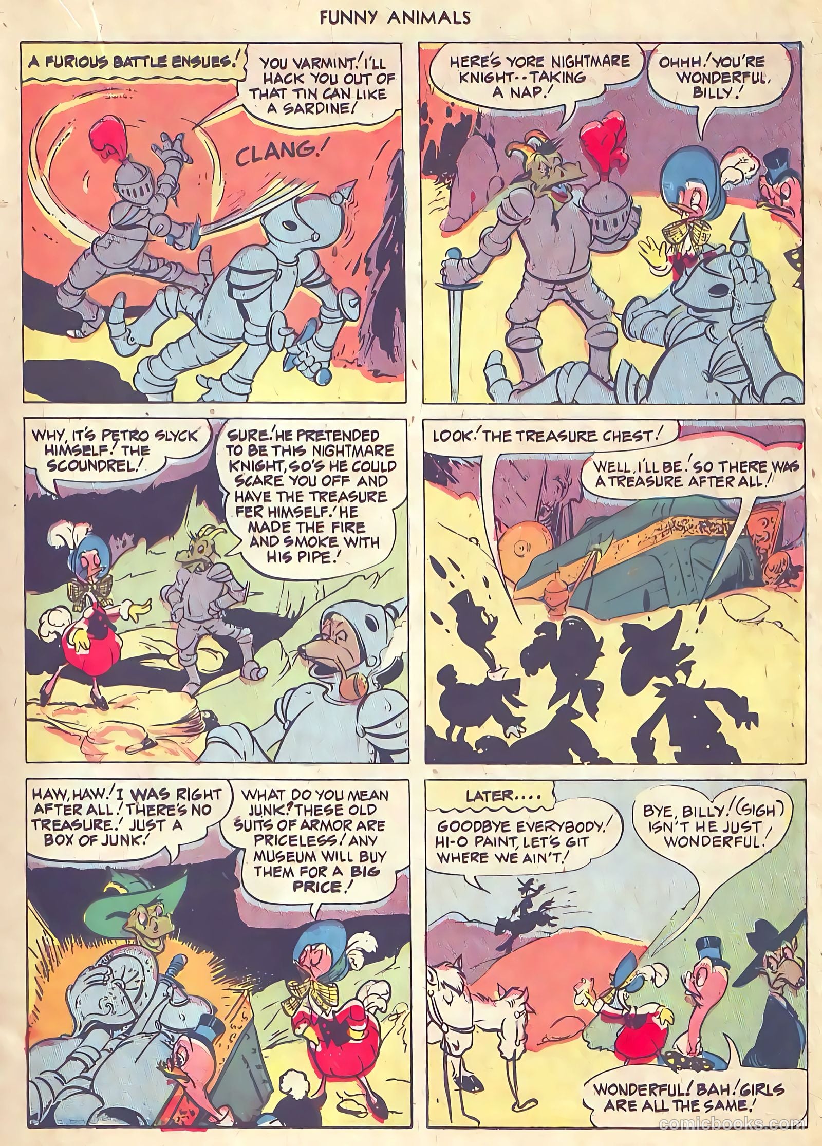 Fawcett's Funny Animals #18 (1944) — page 21 of 52