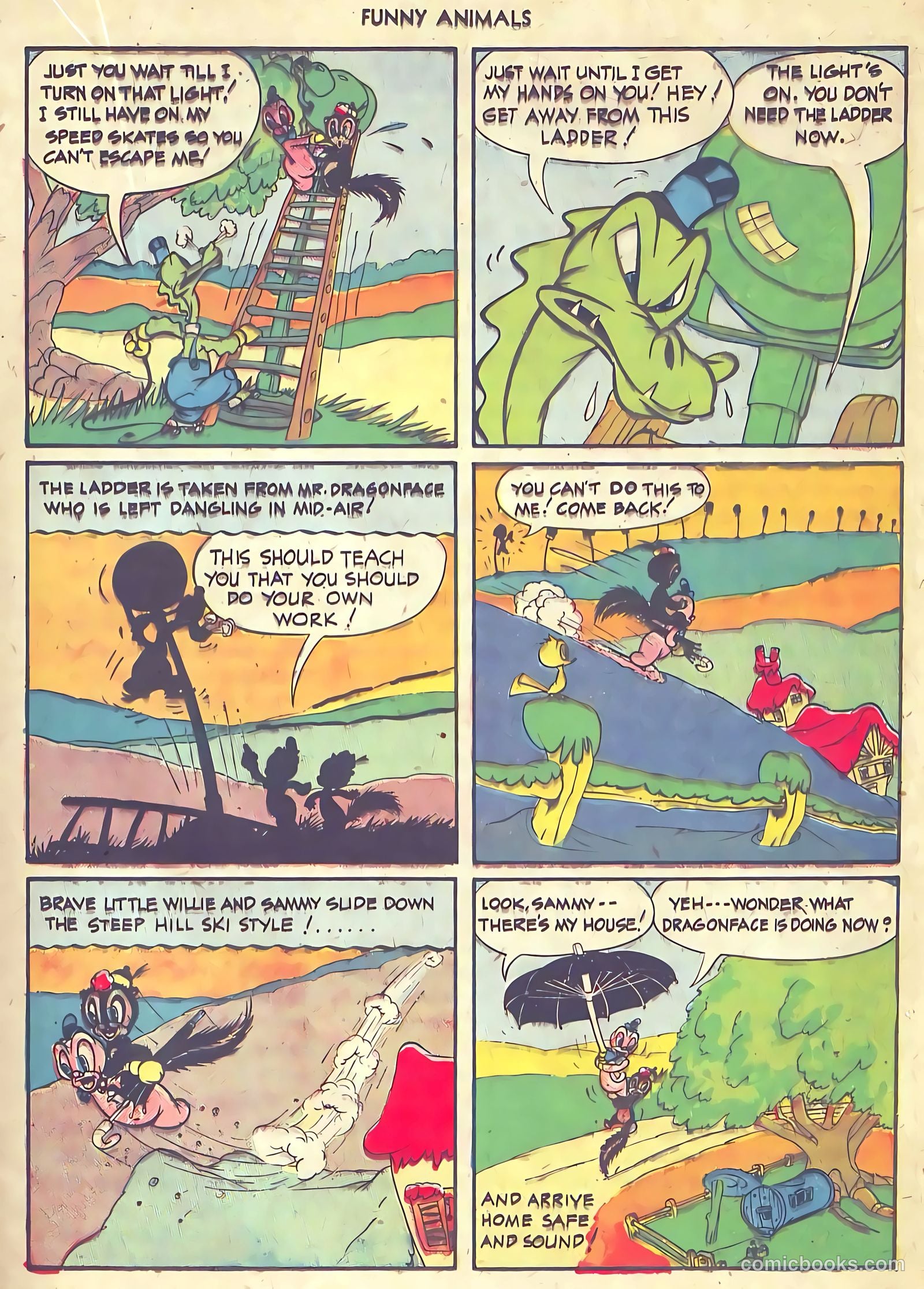 Fawcett's Funny Animals #18 (1944) — page 25 of 52