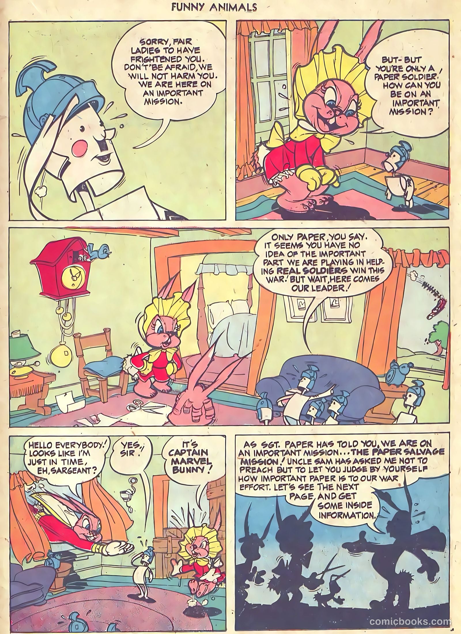Fawcett's Funny Animals #18 (1944) — page 35 of 52
