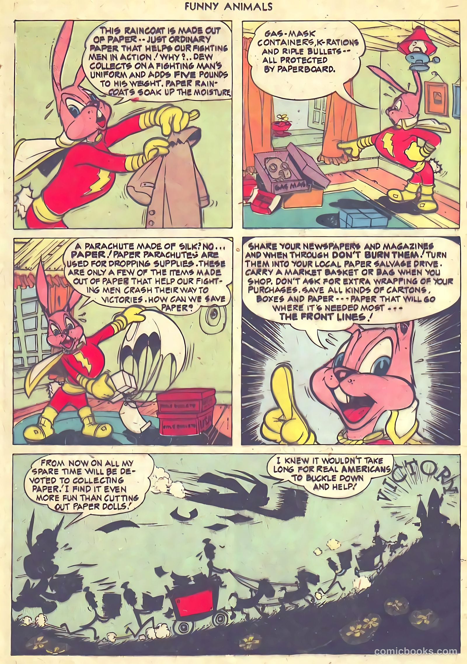 Fawcett's Funny Animals #18 (1944) — page 36 of 52