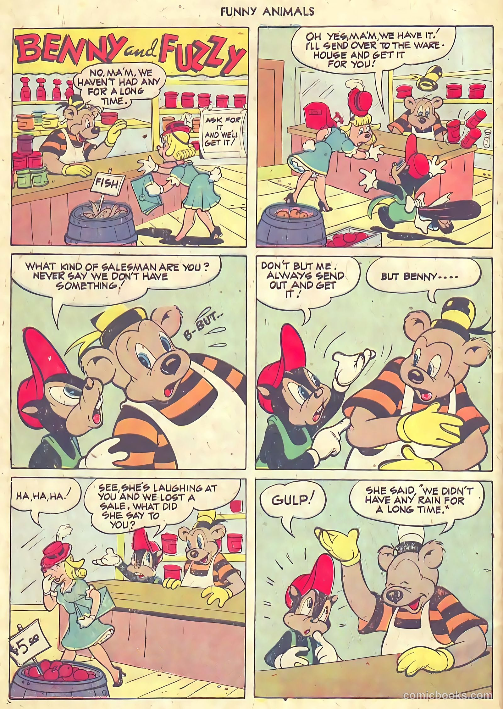 Fawcett's Funny Animals #18 (1944) — page 42 of 52