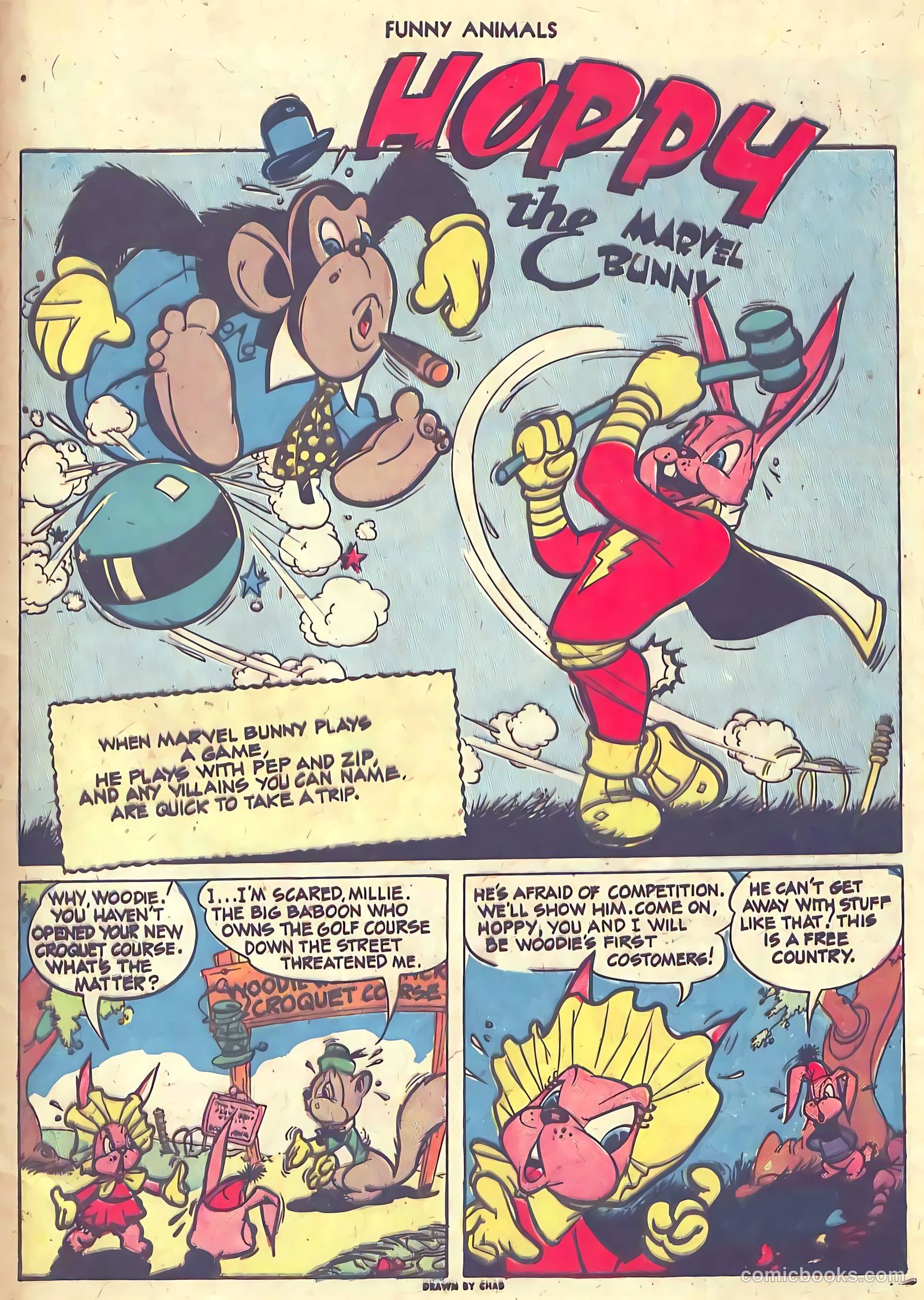 Fawcett's Funny Animals #18 (1944) — page 43 of 52
