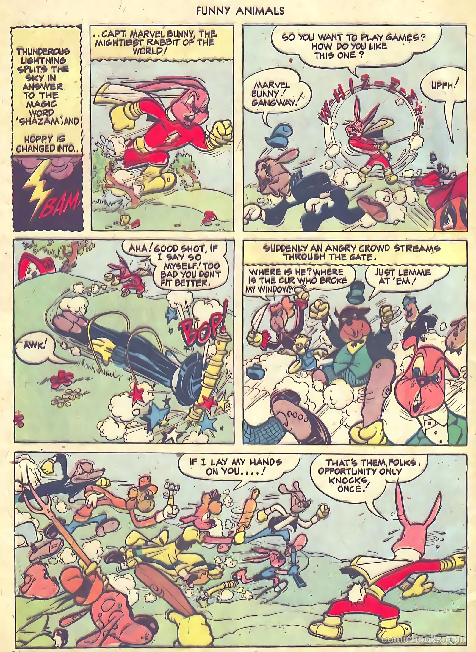 Fawcett's Funny Animals #18 (1944) — page 46 of 52