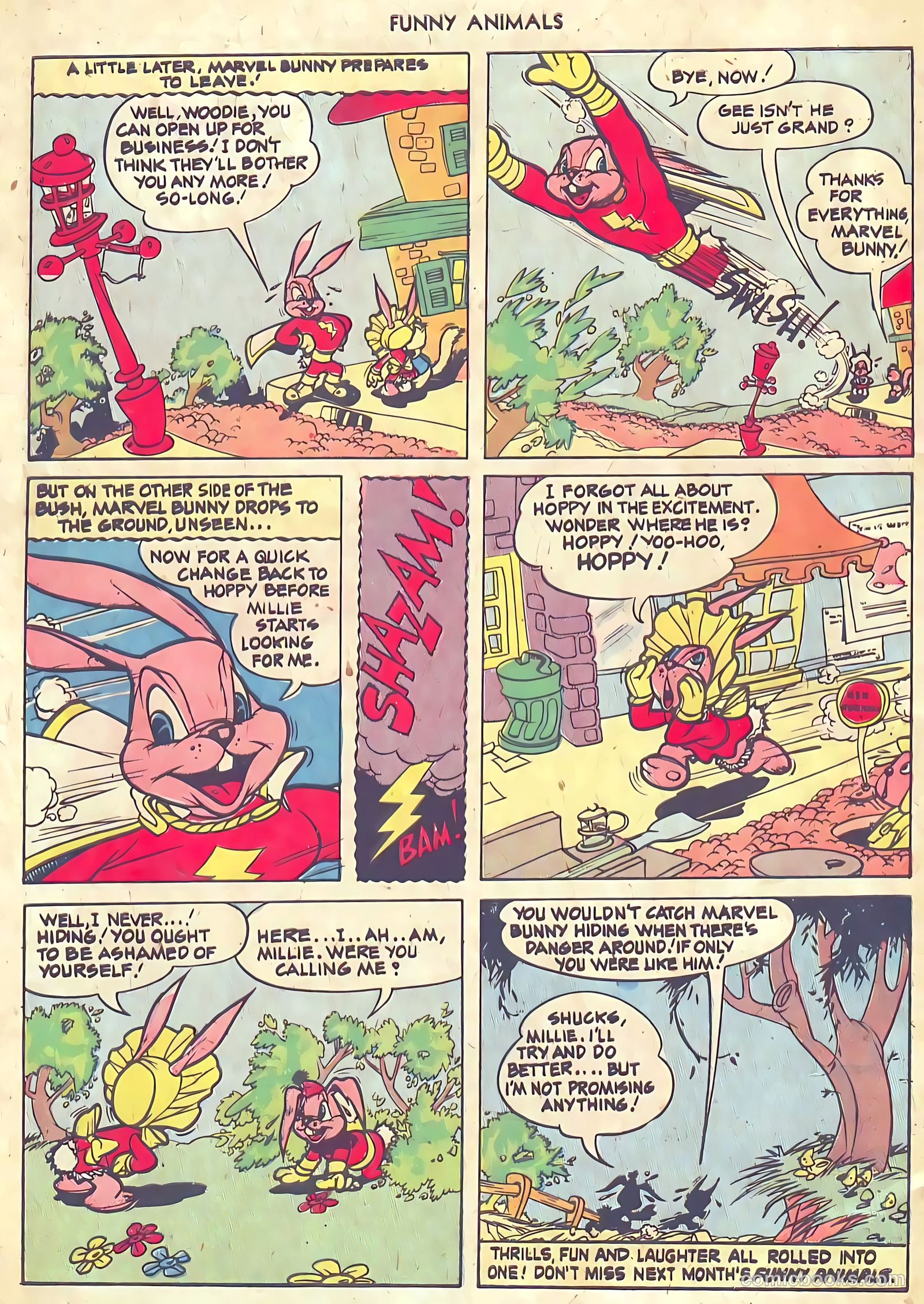 Fawcett's Funny Animals #18 (1944) — page 48 of 52