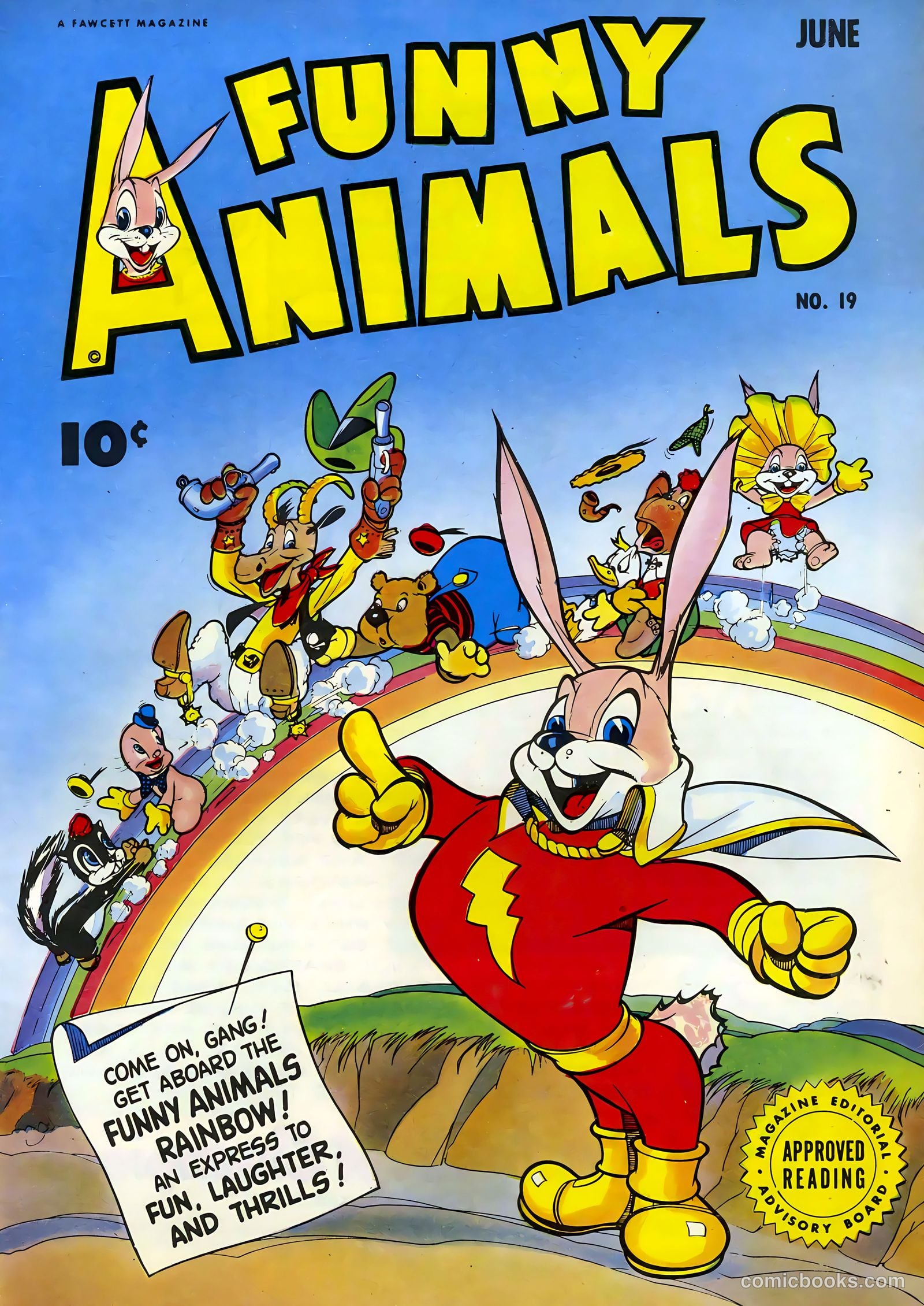 Fawcett's Funny Animals #19