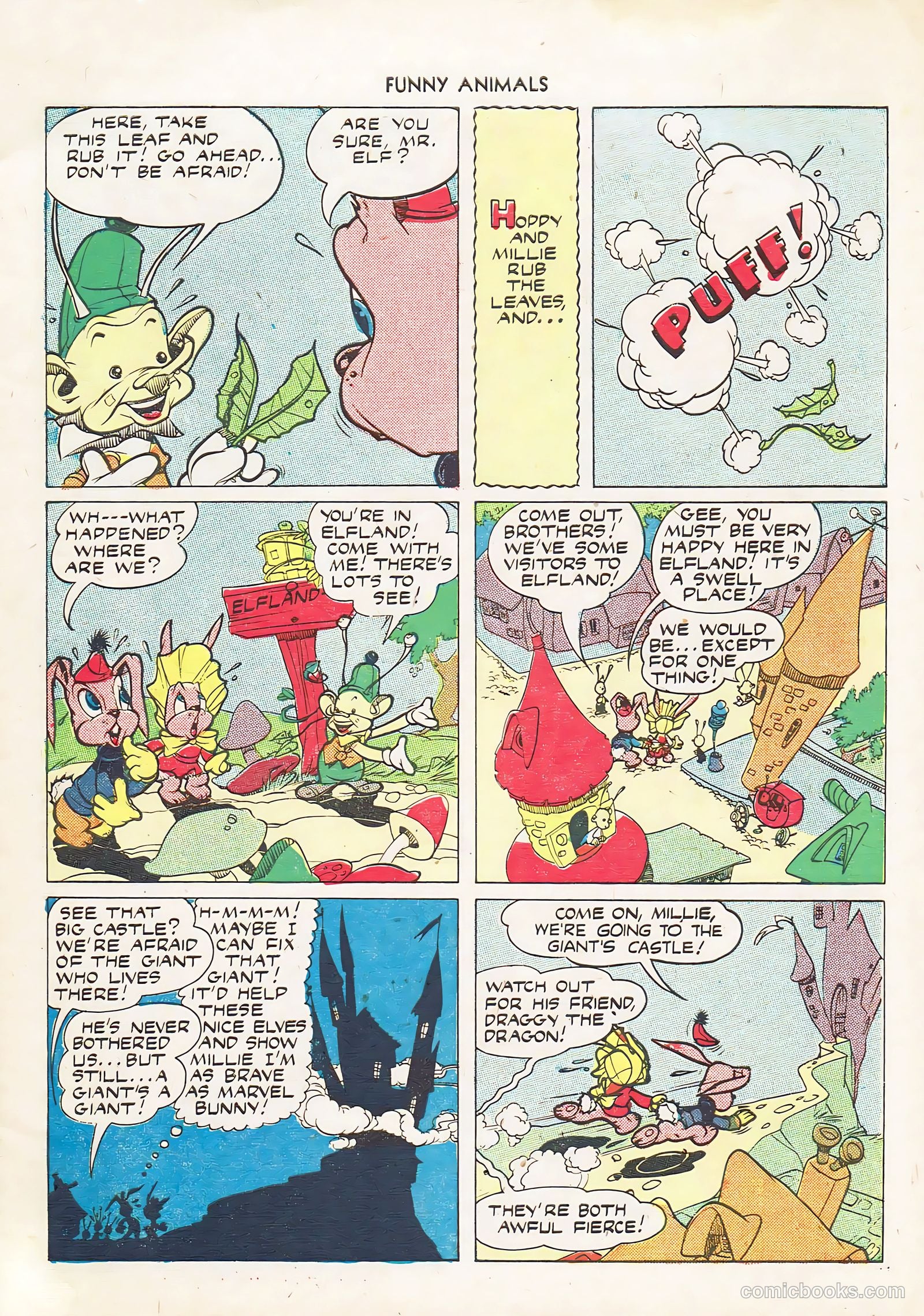 Fawcett's Funny Animals #19 (1944) — page 5 of 44