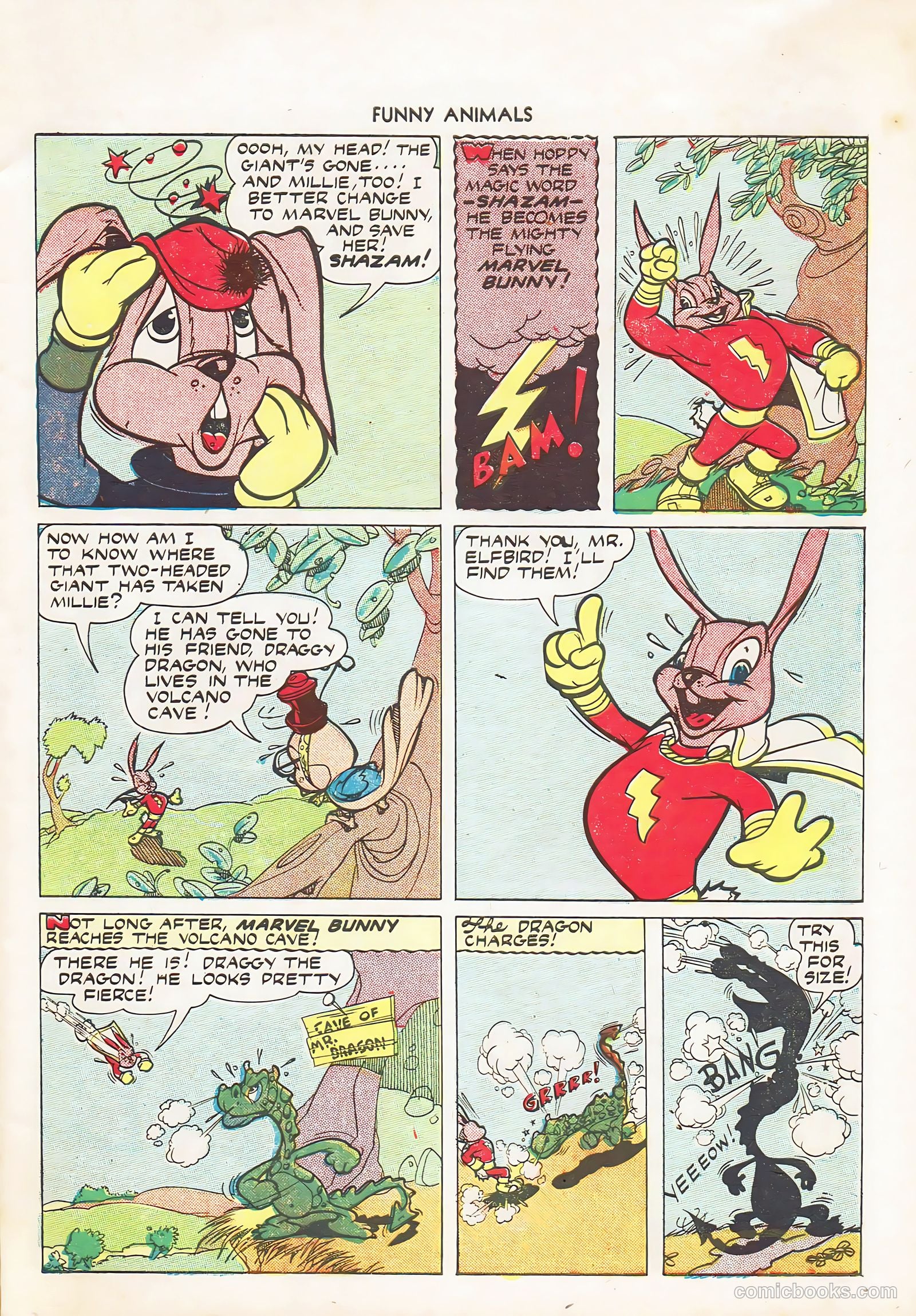Fawcett's Funny Animals #19 (1944) — page 7 of 44