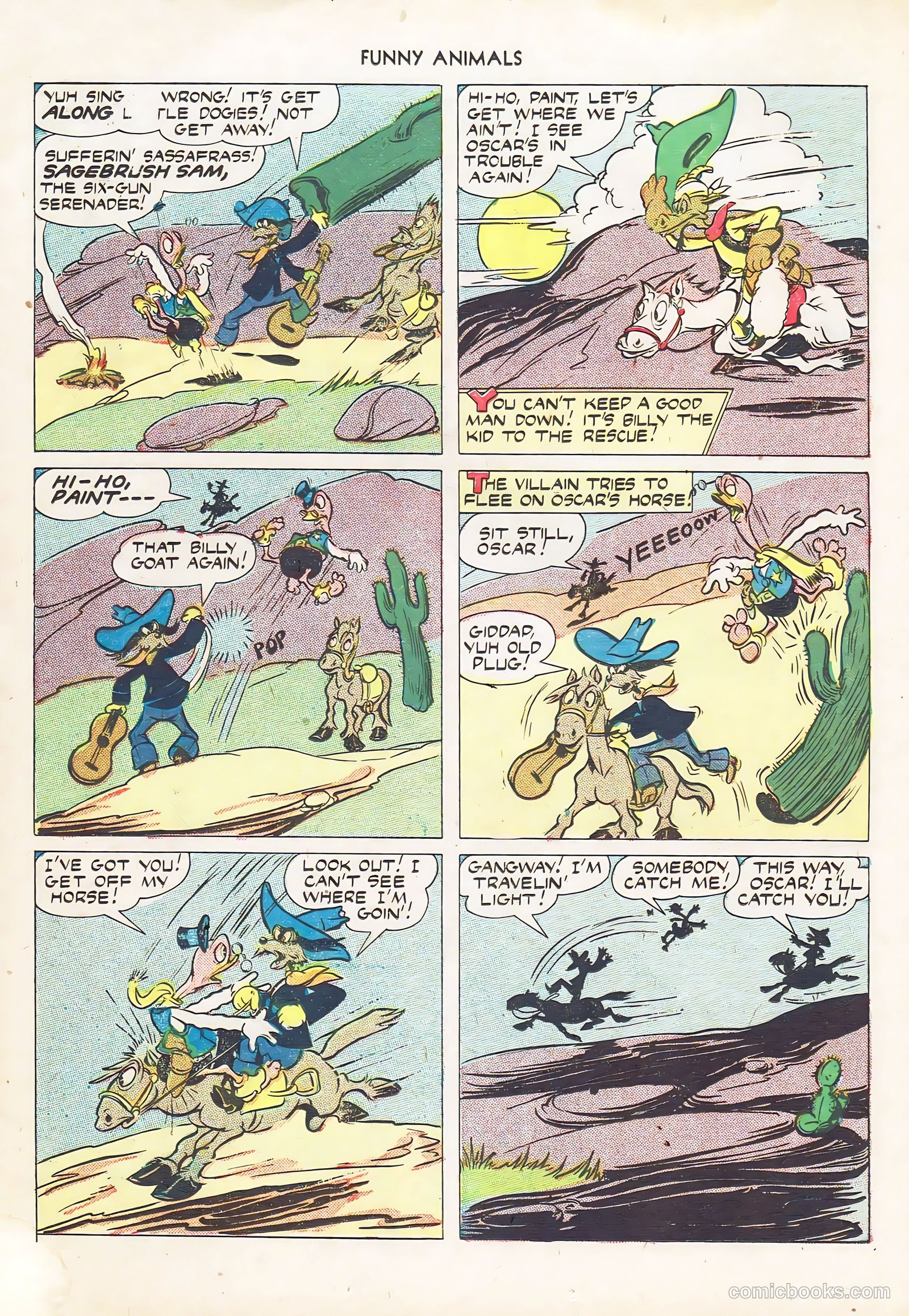Fawcett's Funny Animals #19 (1944) — page 15 of 44