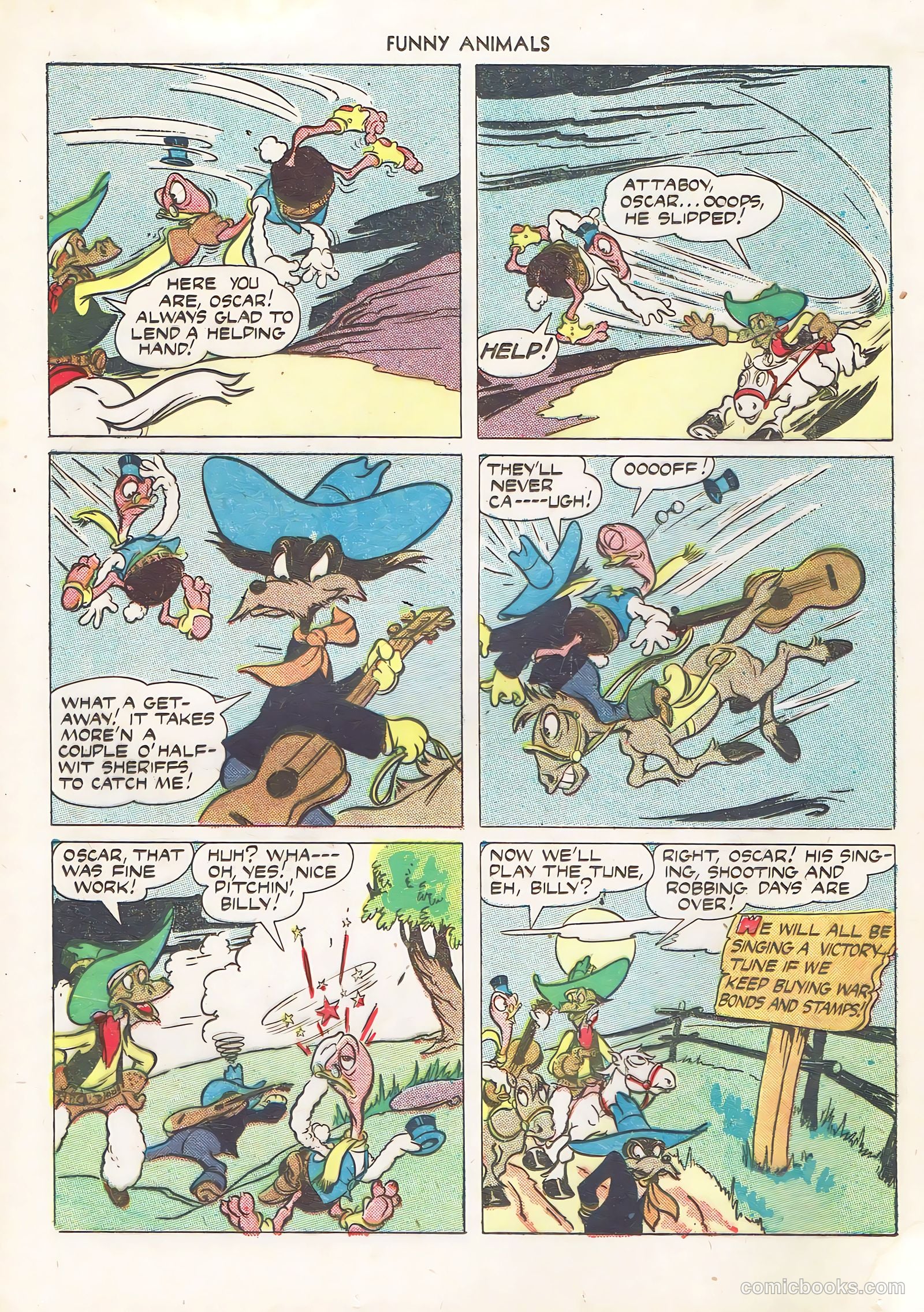Fawcett's Funny Animals #19 (1944) — page 16 of 44